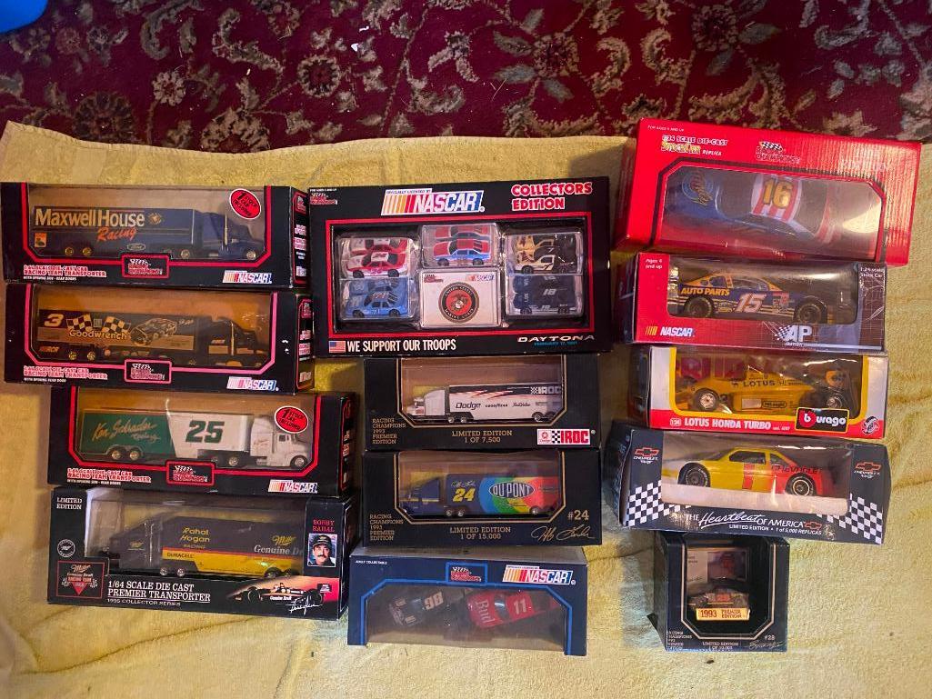 Over 12 NASCAR Misc. Scale and Brands, Die Casts (1 of 1)
