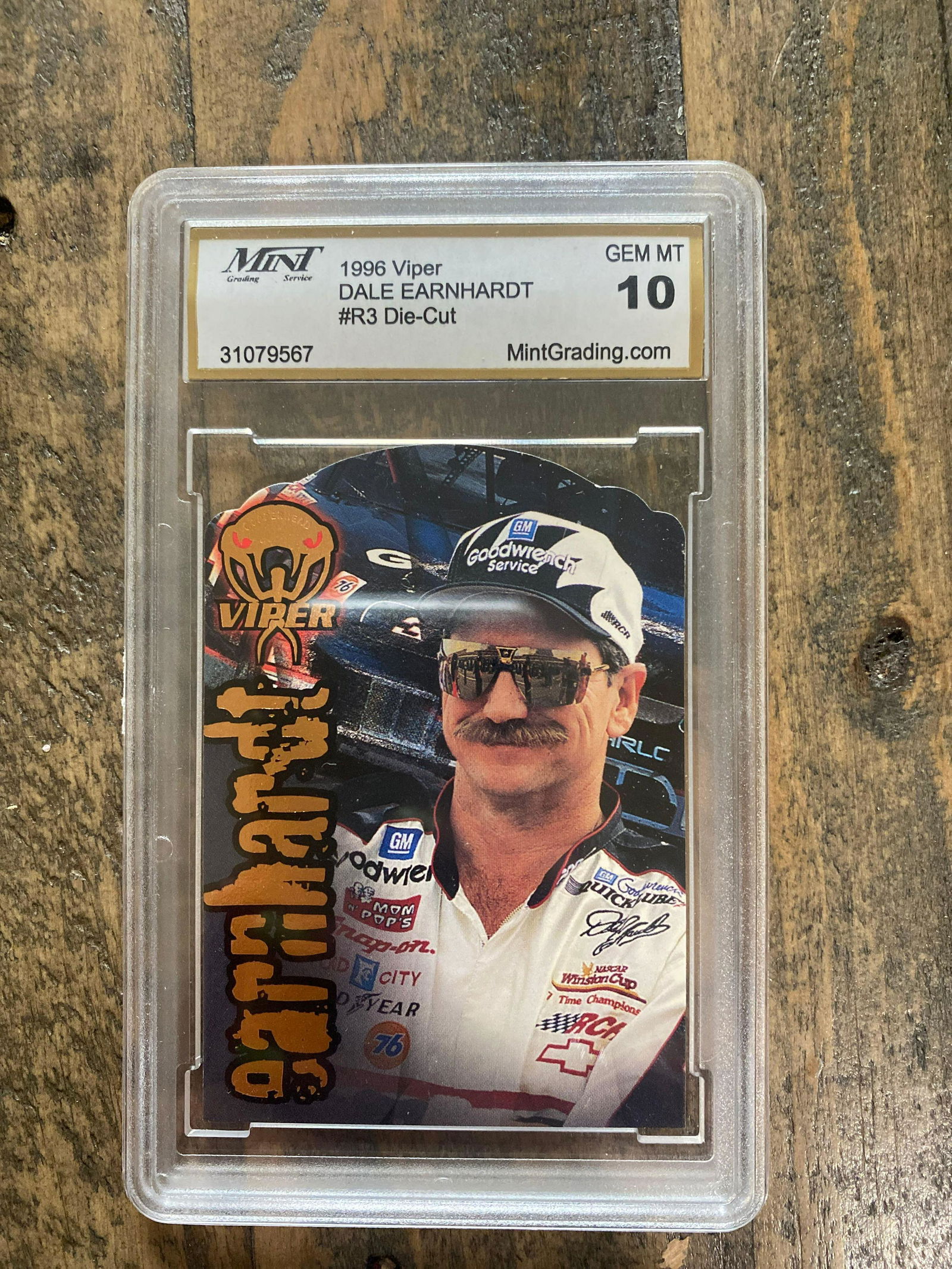 Graded 10 Dale Earnhardt Card (1 of 2)
