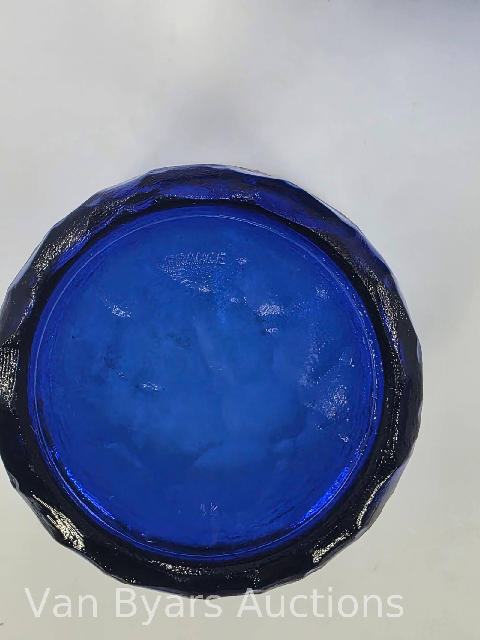 6 Arcoroc Cobalt Blue Tumbers, INV. 2008 - 2