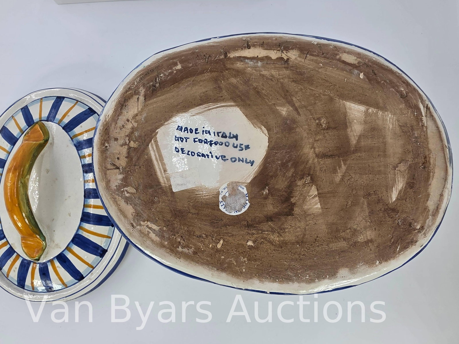 Italian Pasta Bowl and Royal Norfolk Bread Container, INV. 2011 - 3