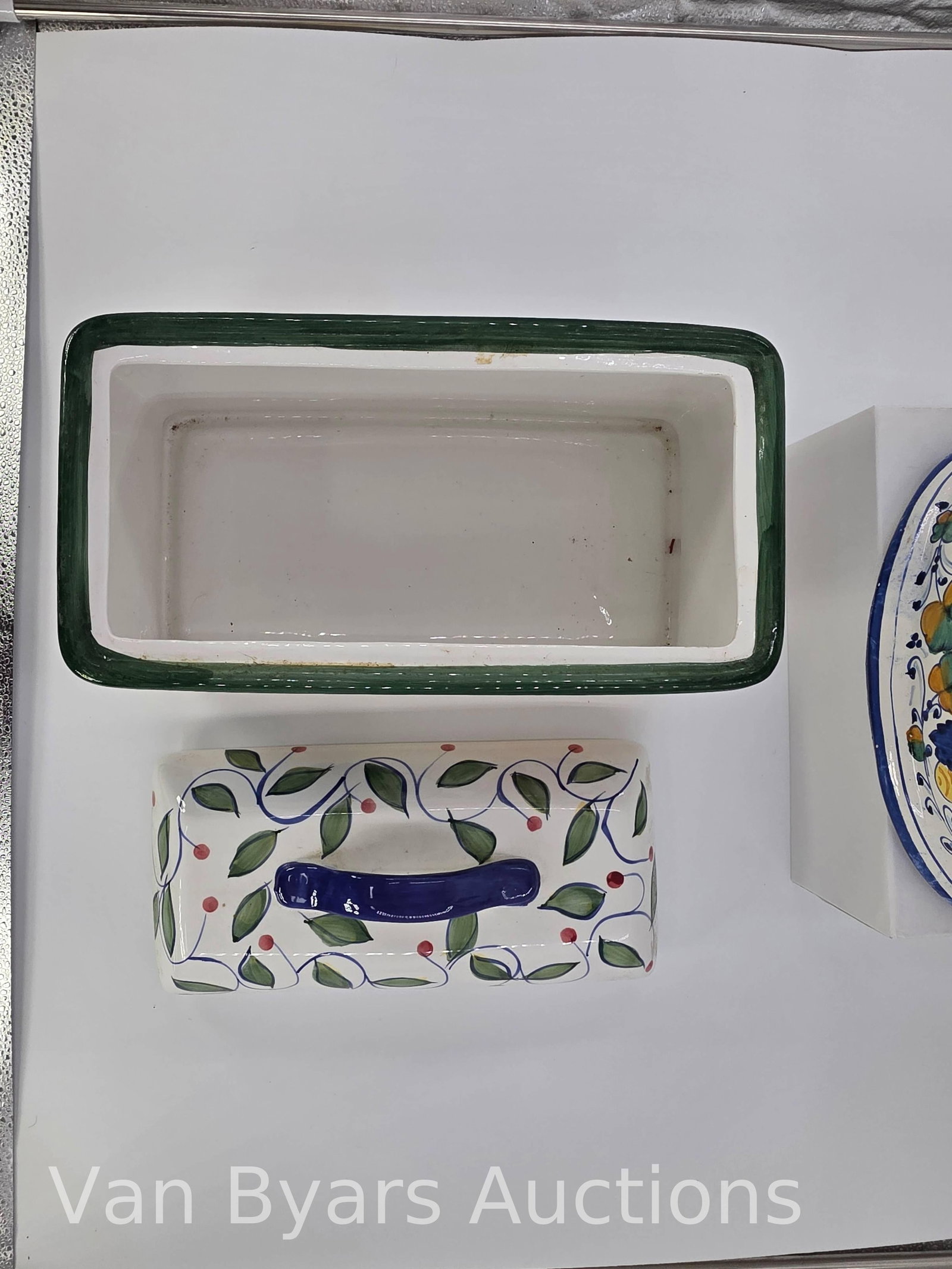 Italian Pasta Bowl and Royal Norfolk Bread Container, INV. 2011 - 4