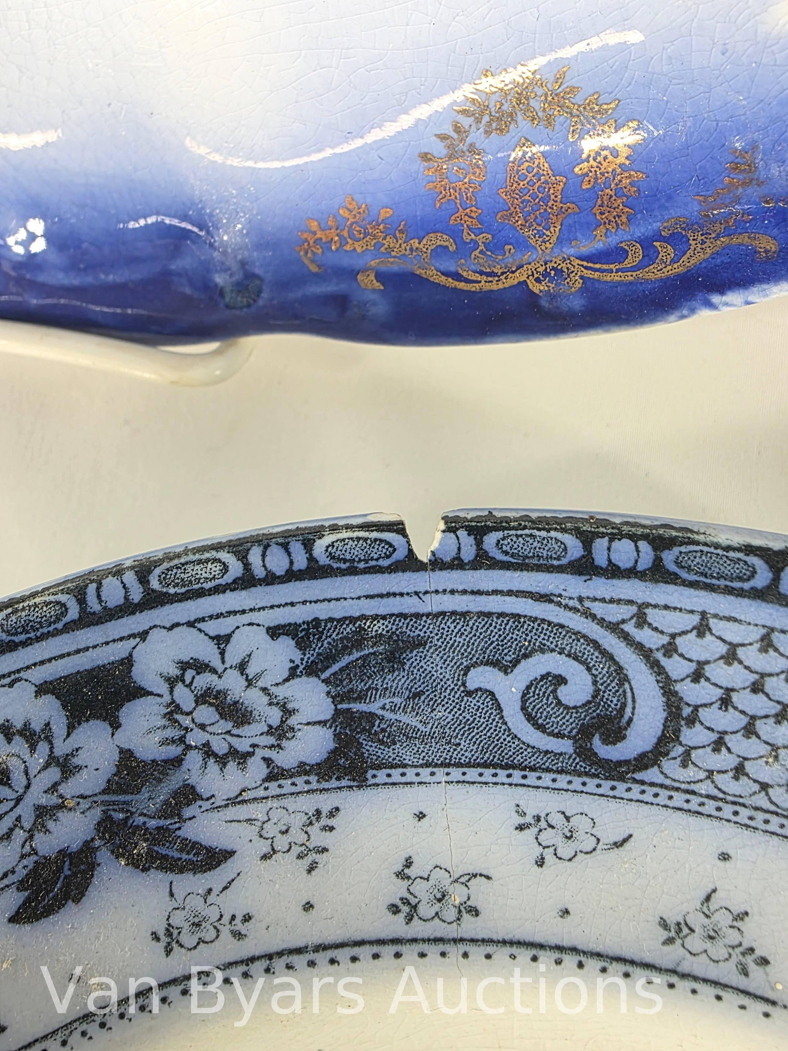 Blue and White Assortment incl. Quail Blue Furnival, 21 pieces, INV. 2029 - 15