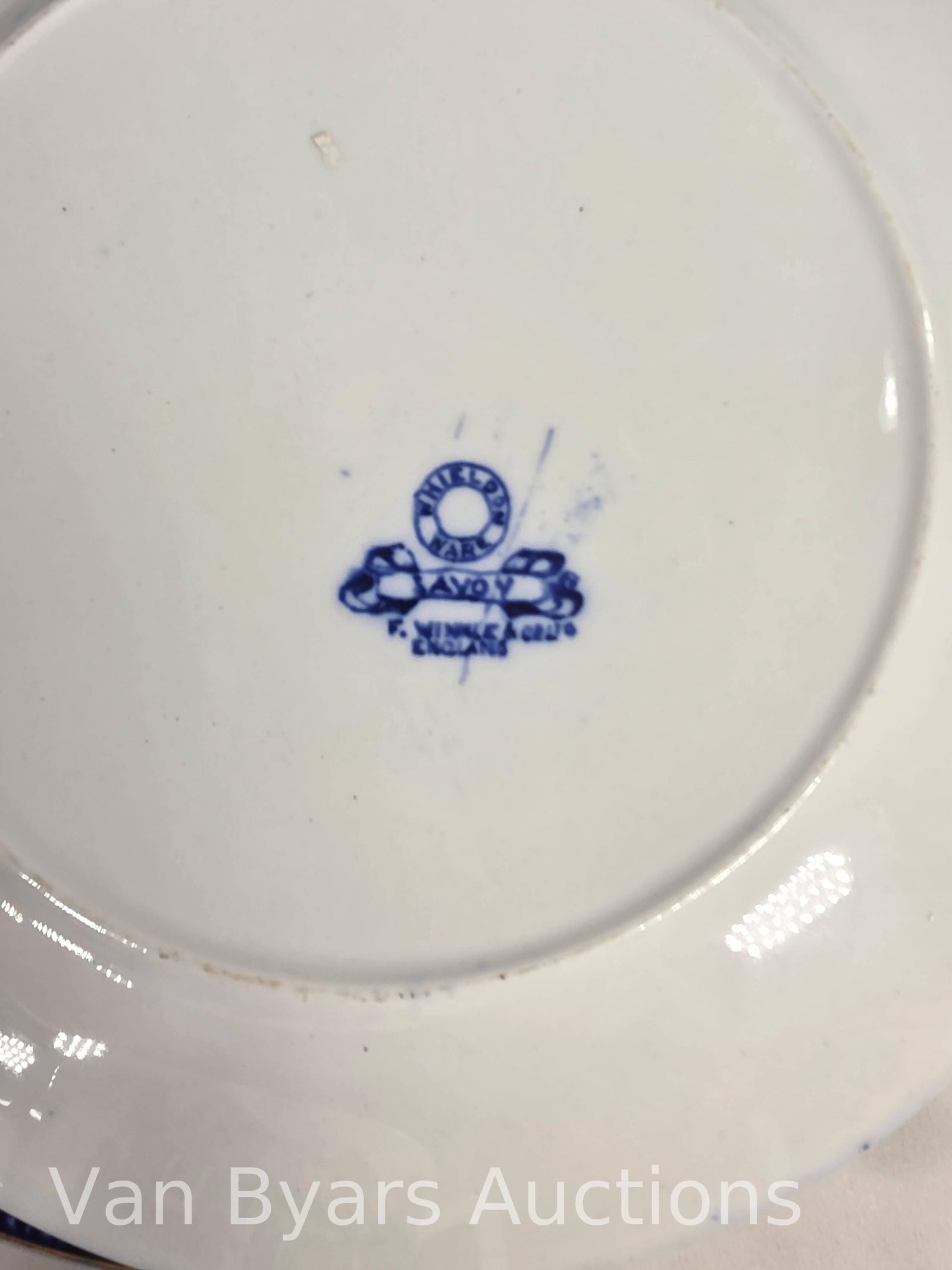 Blue and White Assortment incl. Quail Blue Furnival, 21 pieces, INV. 2029 - 8
