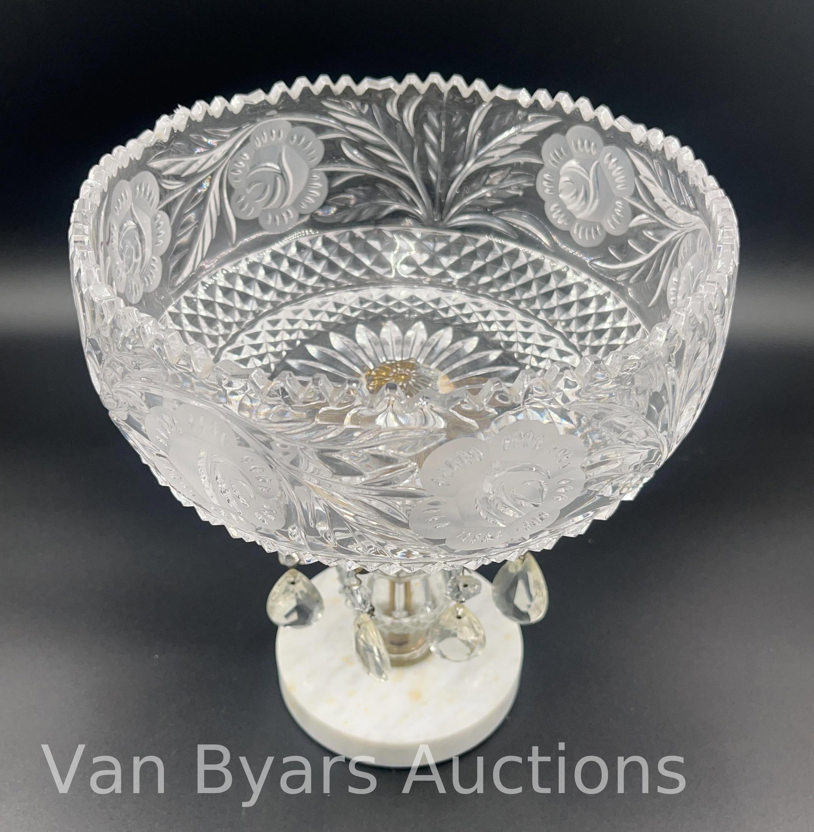 Hollywood Regency Compote, INV. 2105 - 2