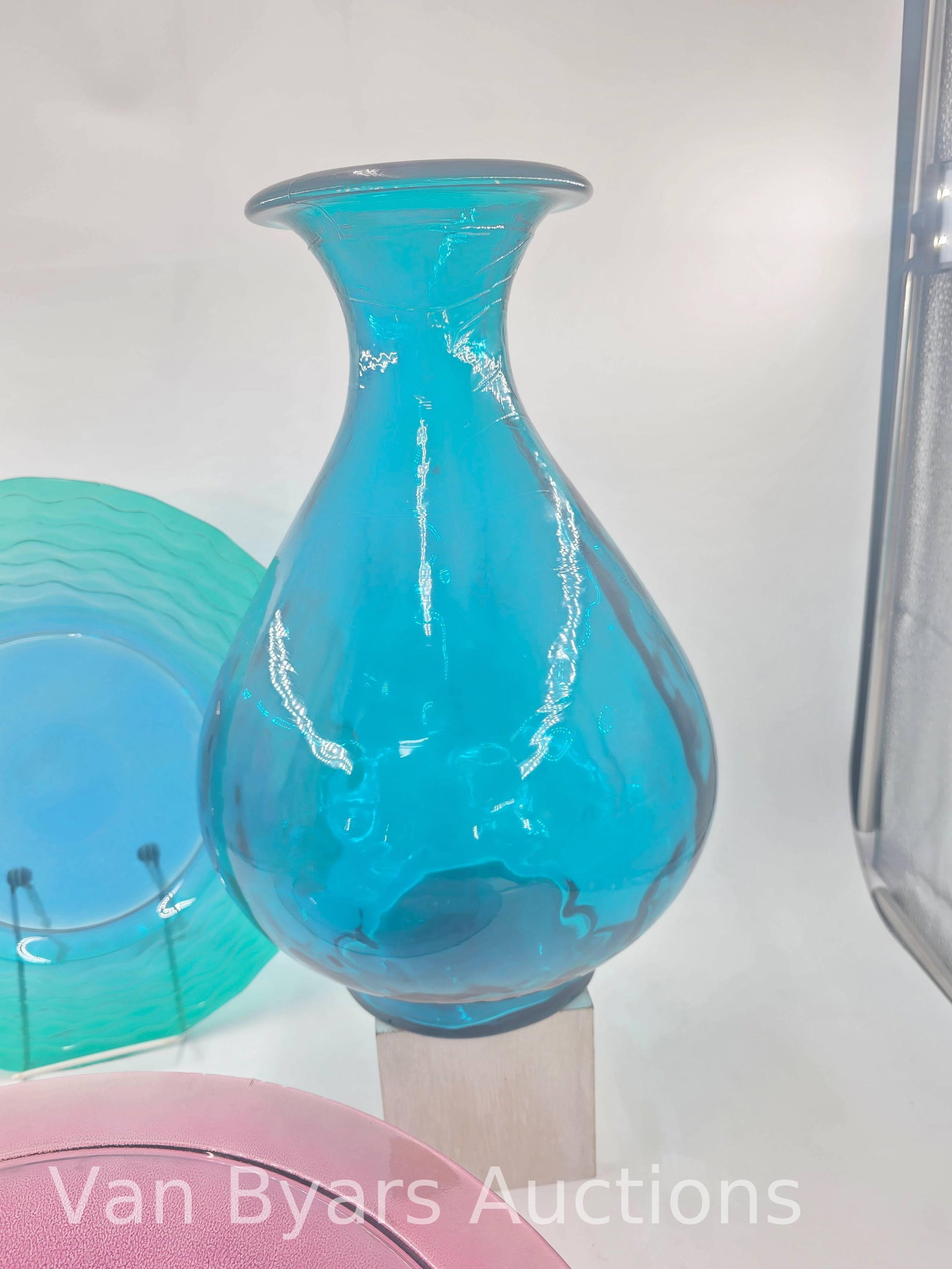 Assorted Glass Items, Made in Spain, 3 pieces, INV. 2238 - 7
