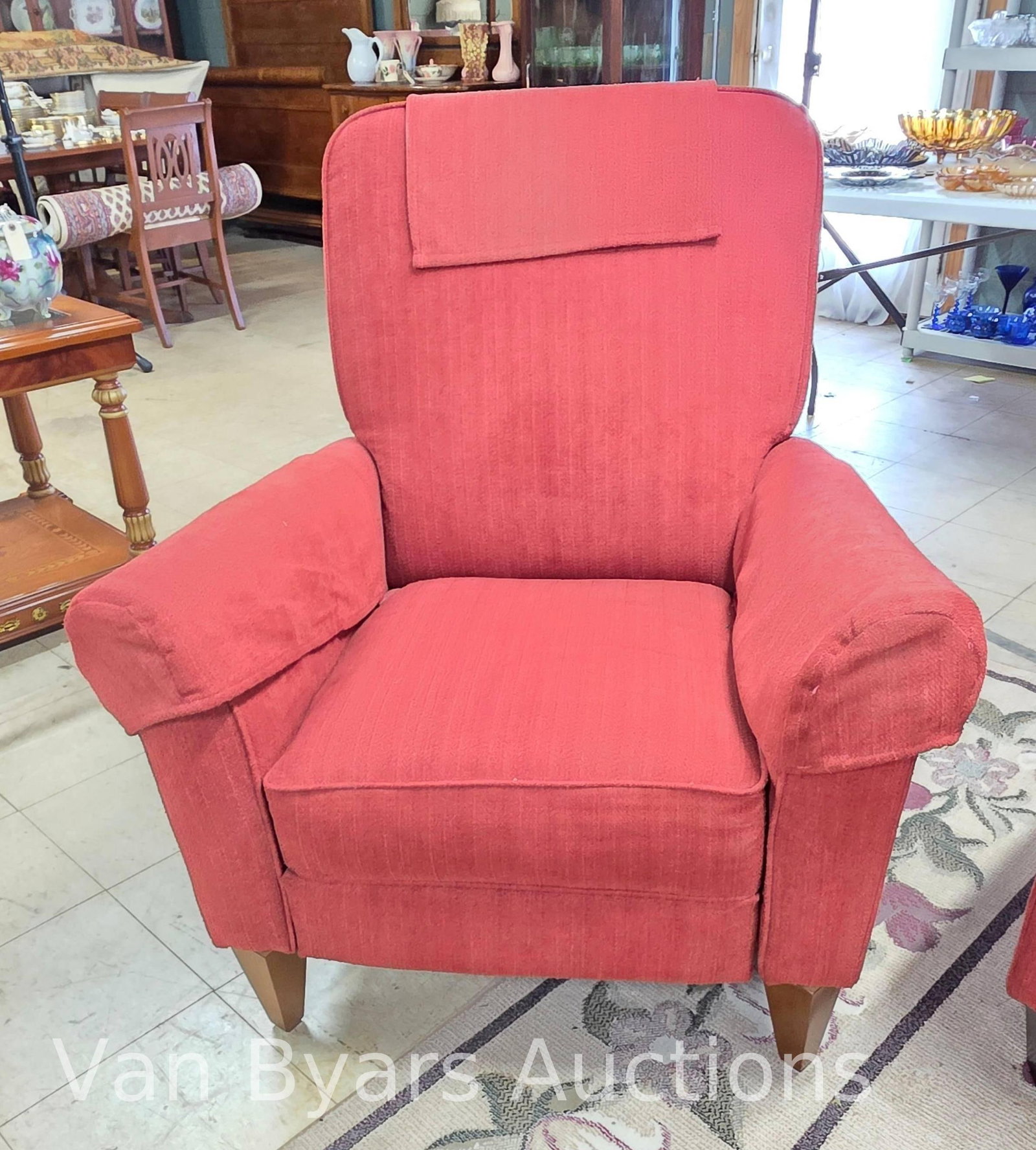 Pair of La-Z-Boy Recliner Side Chairs, INV. 2139 (1 of 7)