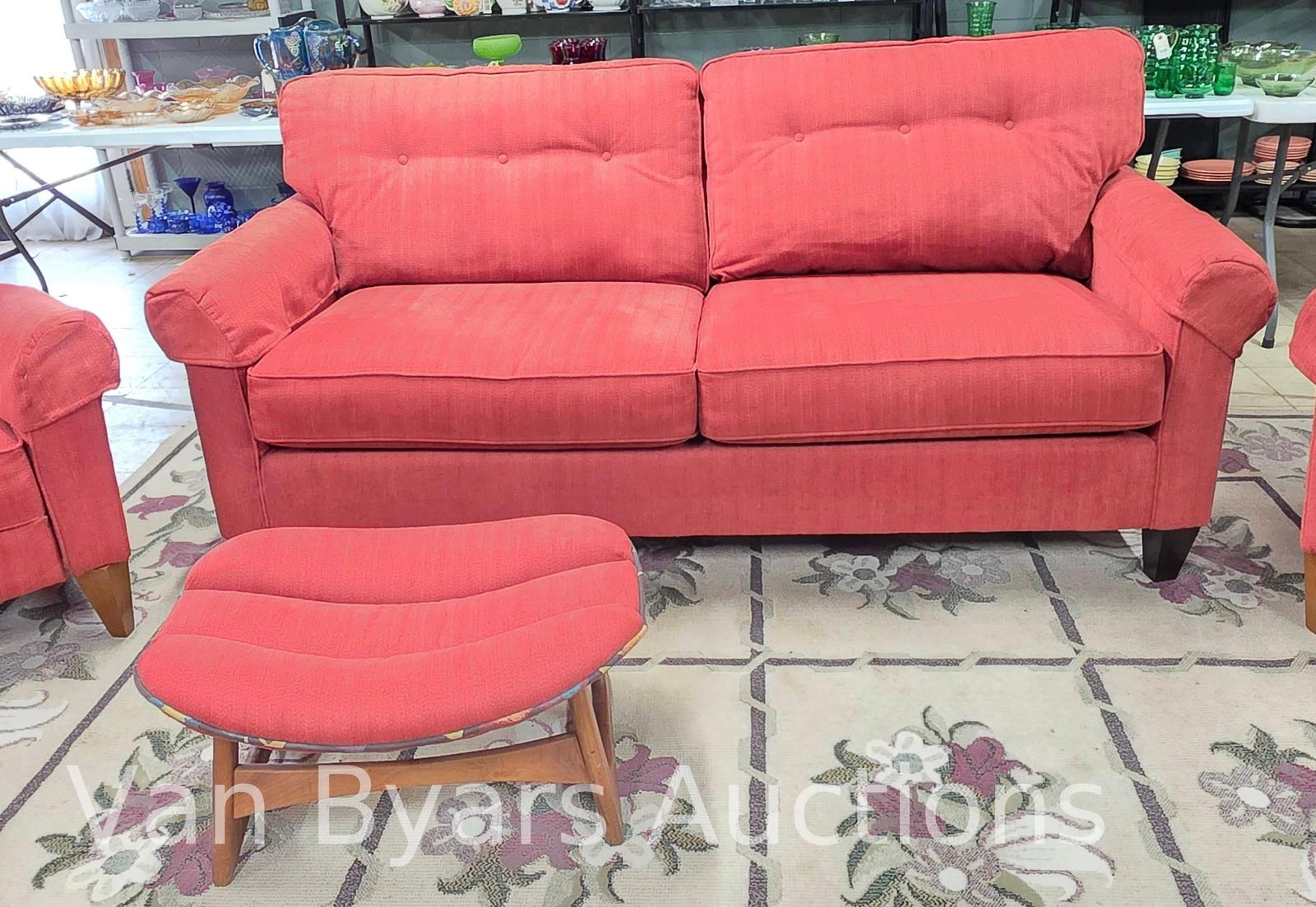 La-Z-Boy Sofa with Matching Ottoman, INV. 2138 (1 of 10)