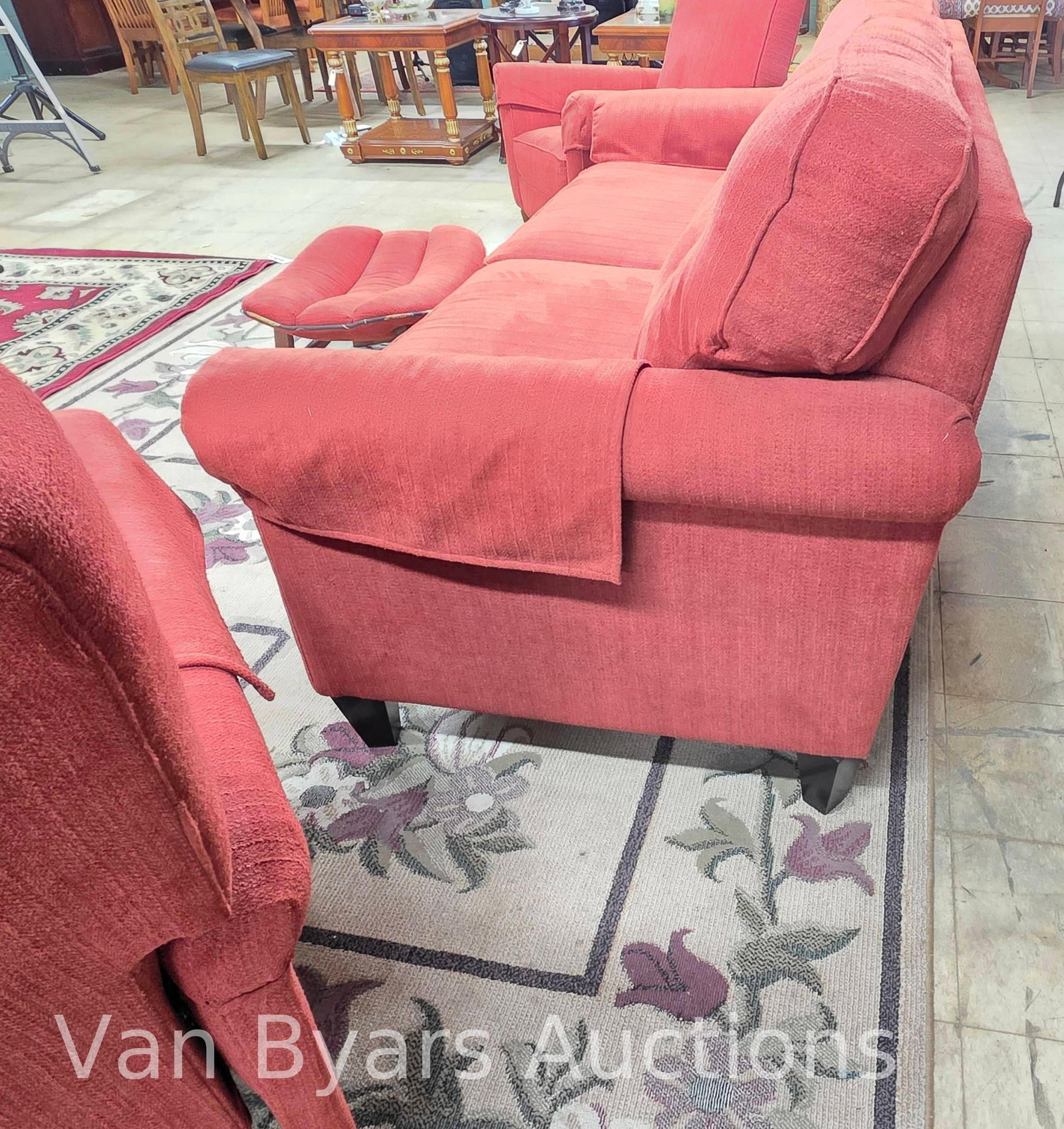 La-Z-Boy Sofa with Matching Ottoman, INV. 2138 - 3