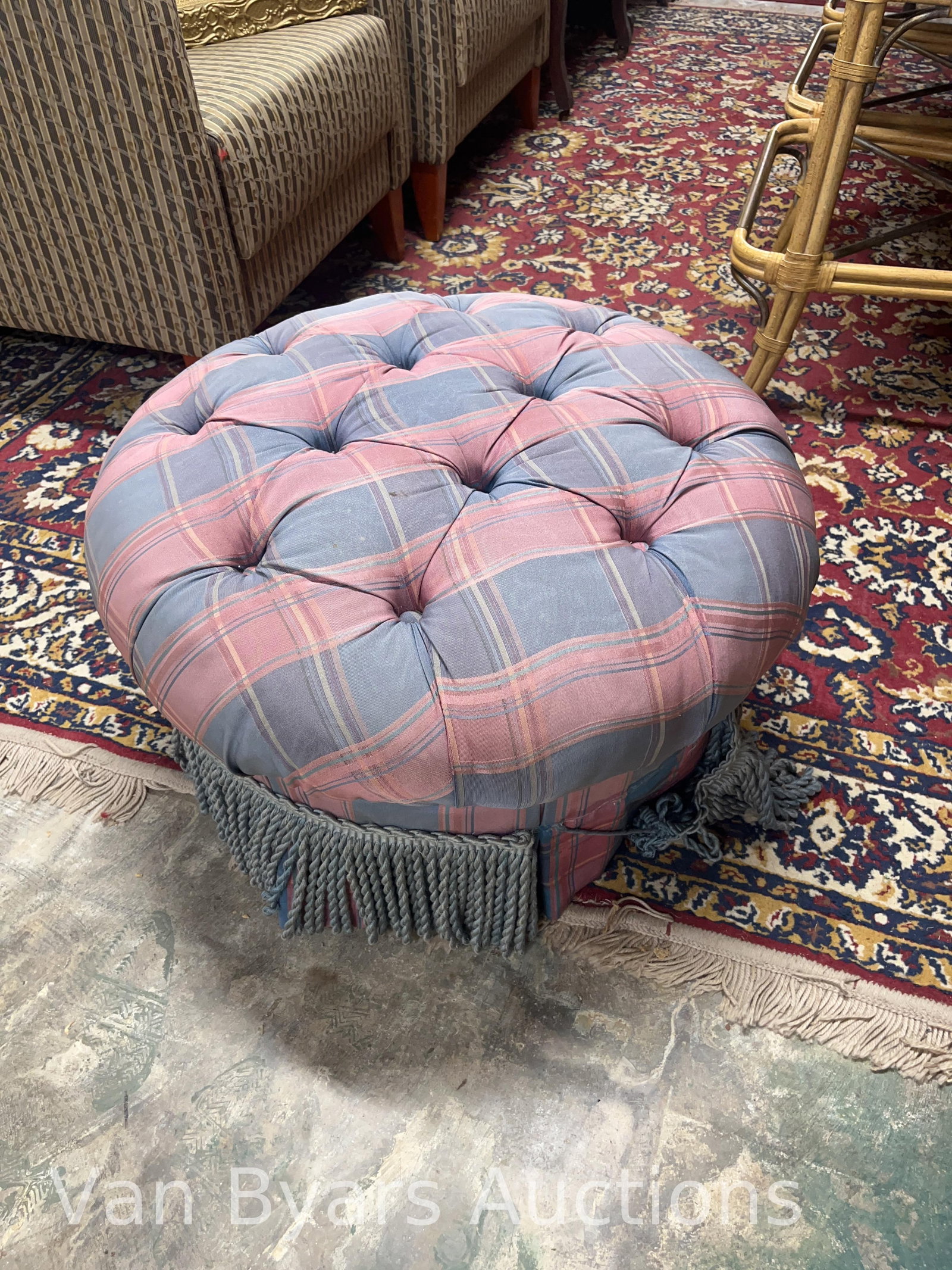 Chair and Ottoman Set, INV. 4022 - 2