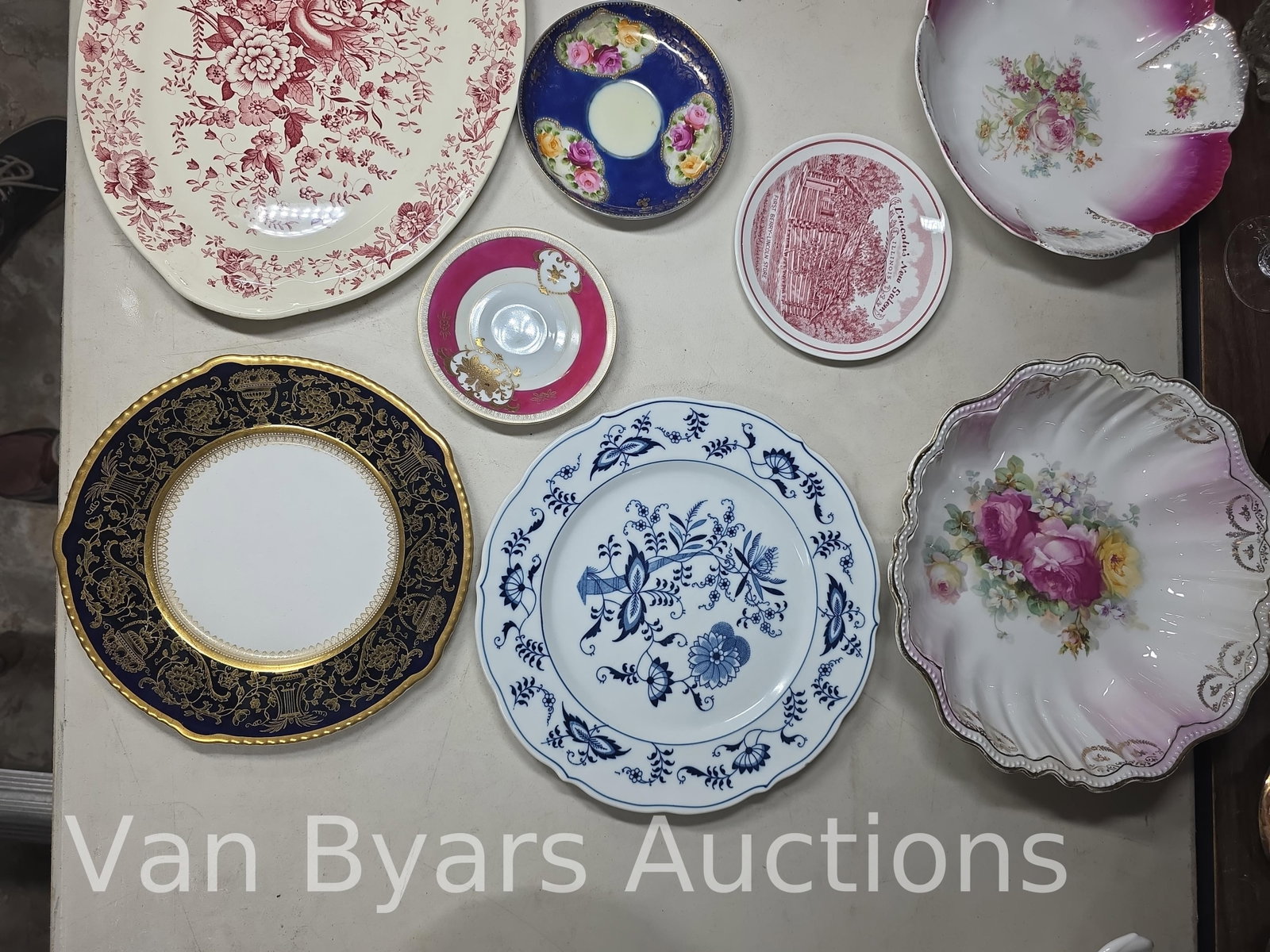 Plates, including Blue Danube, Soho, John. Bros and more, INV. 2316 - 2
