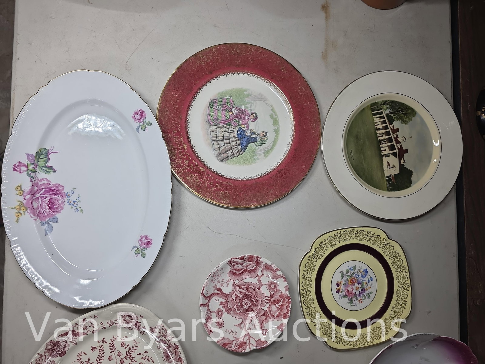 Plates, including Blue Danube, Soho, John. Bros and more, INV. 2316 - 4