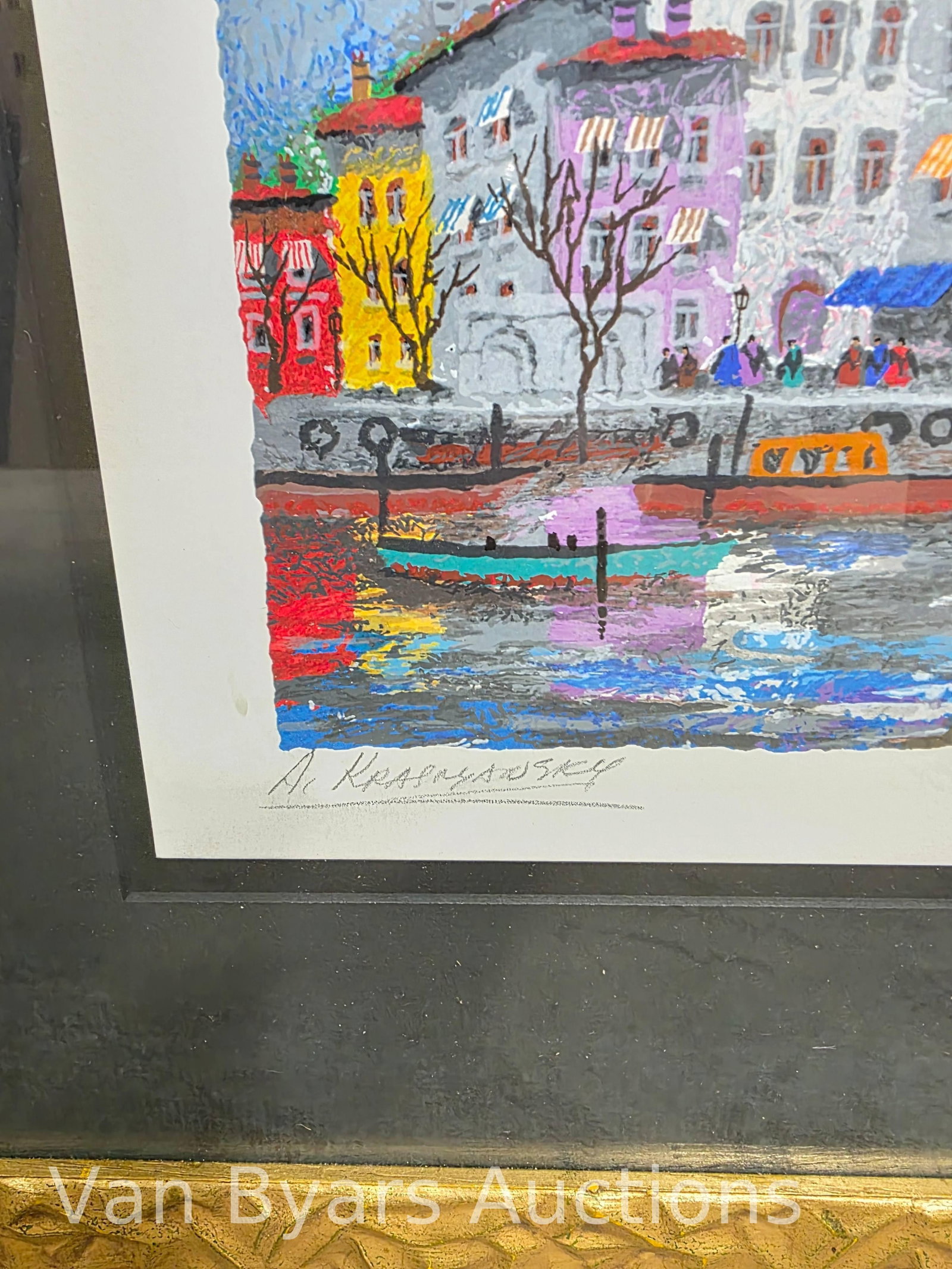 Anatole Krasnyansky Signed Serigraph, INV. 2147 - 2