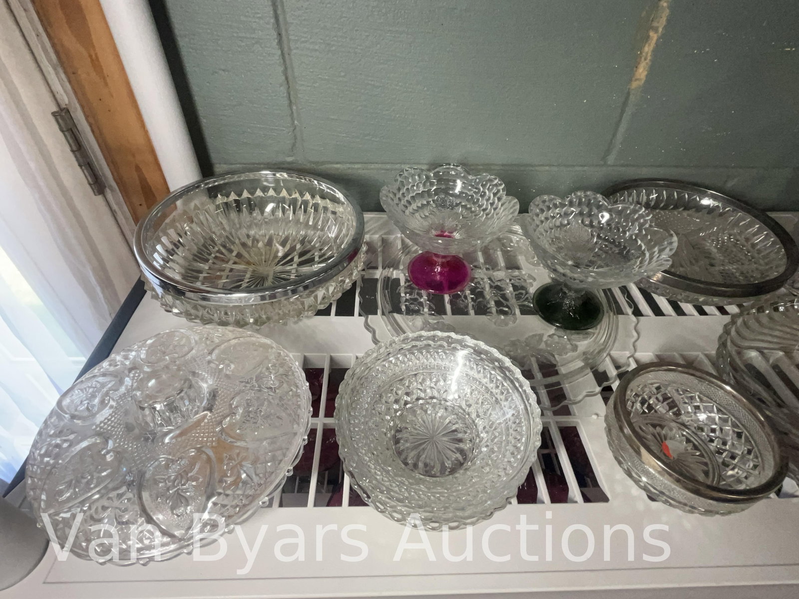 Assorted Glassware, Various Patterns, INV. 284 - 2