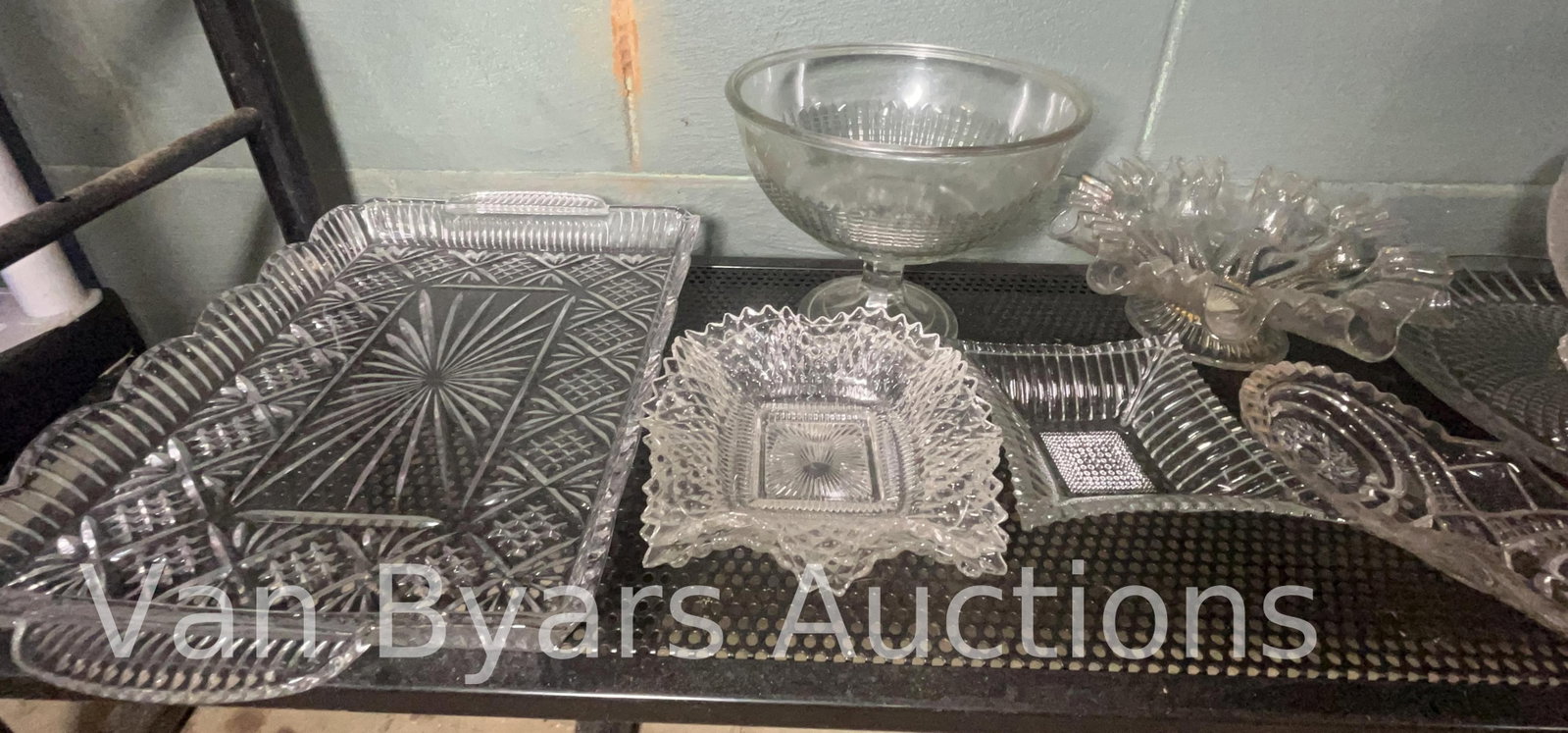 Assorted Glassware, Various Patterns, INV. 2081 - 2