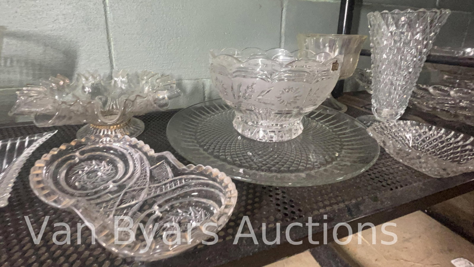 Assorted Glassware, Various Patterns, INV. 2081 - 4