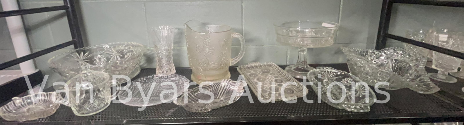Assorted Glassware, Various Patterns, INV. 2080 (1 of 3)
