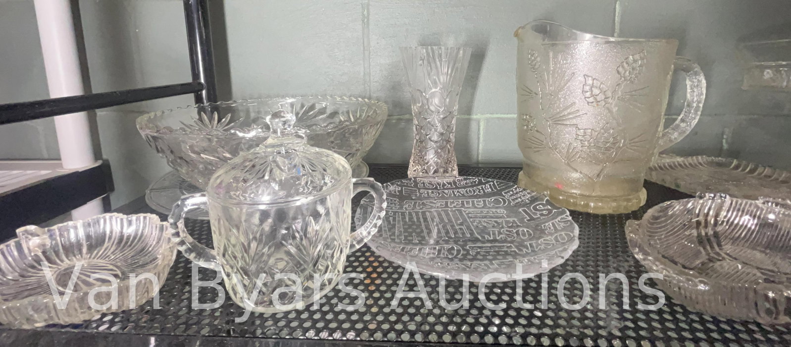 Assorted Glassware, Various Patterns, INV. 2080 - 2