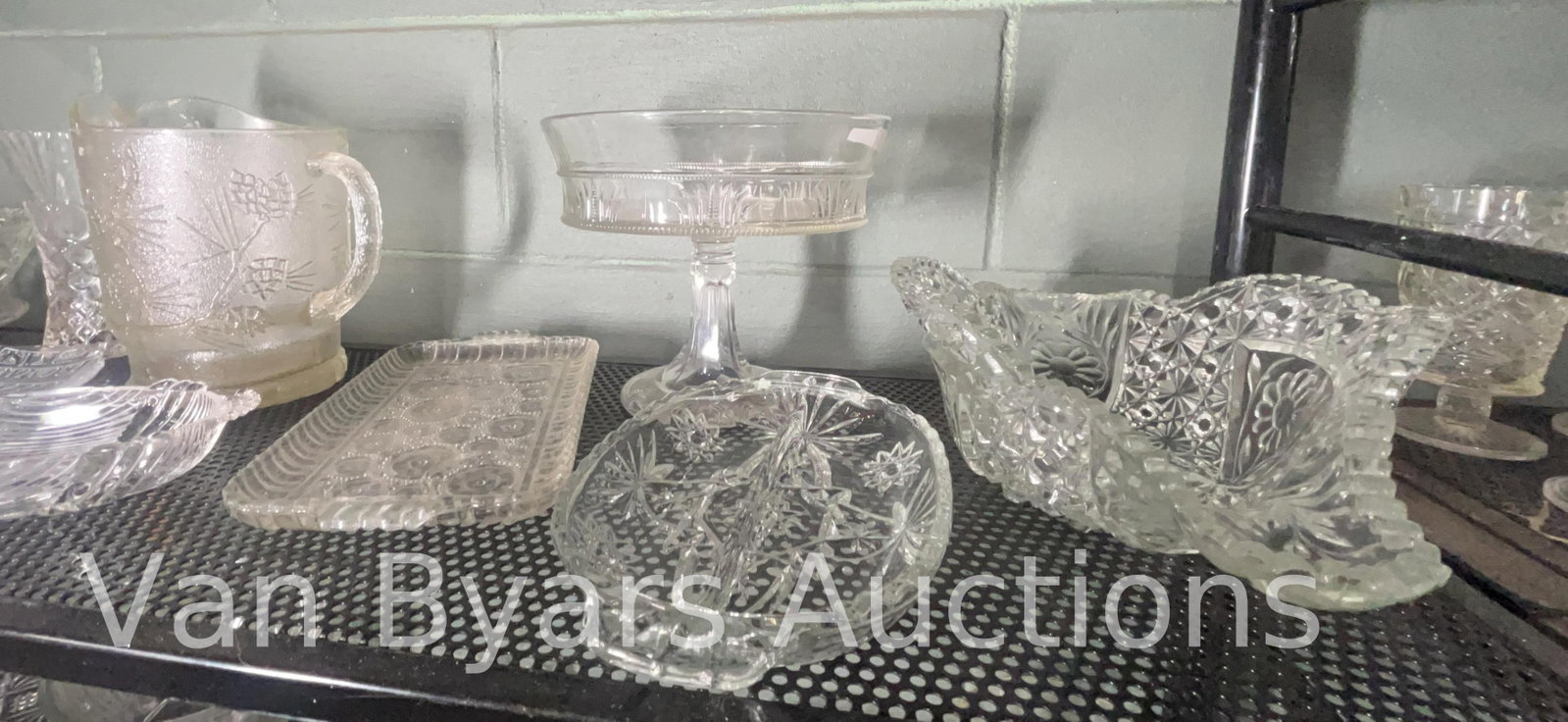 Assorted Glassware, Various Patterns, INV. 2080 - 3