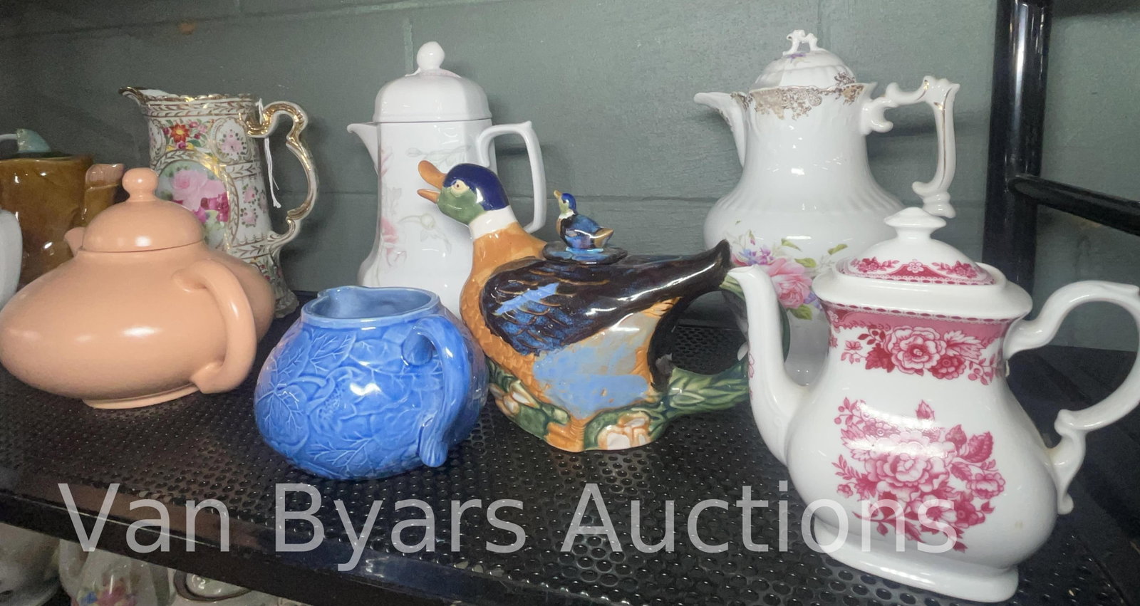 Assorted Tea Pots, INV. 2078 - 4