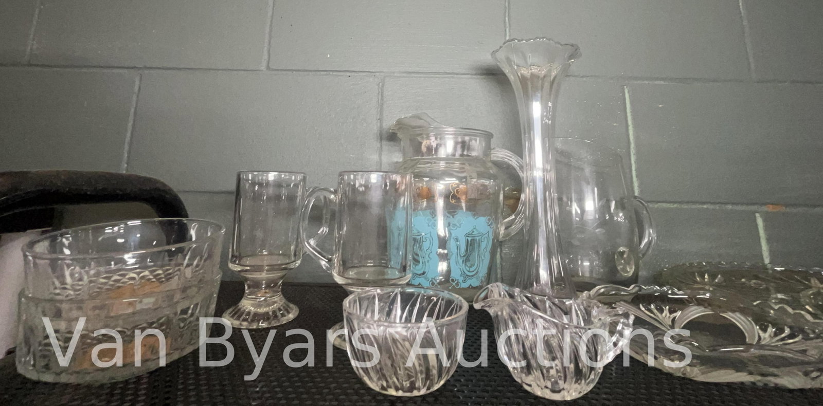 Assorted Glassware, Various Patterns, INV. 2077 - 2