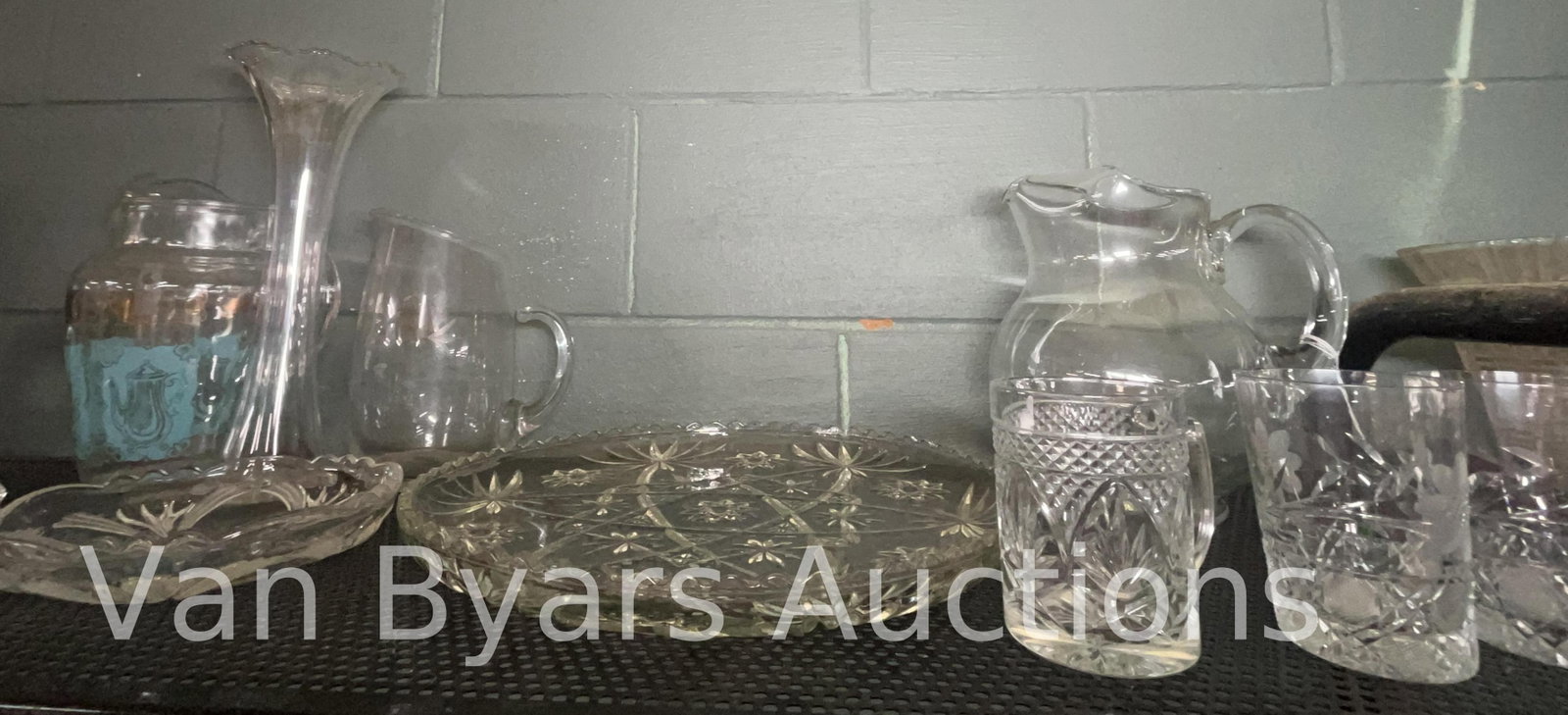 Assorted Glassware, Various Patterns, INV. 2077 - 3