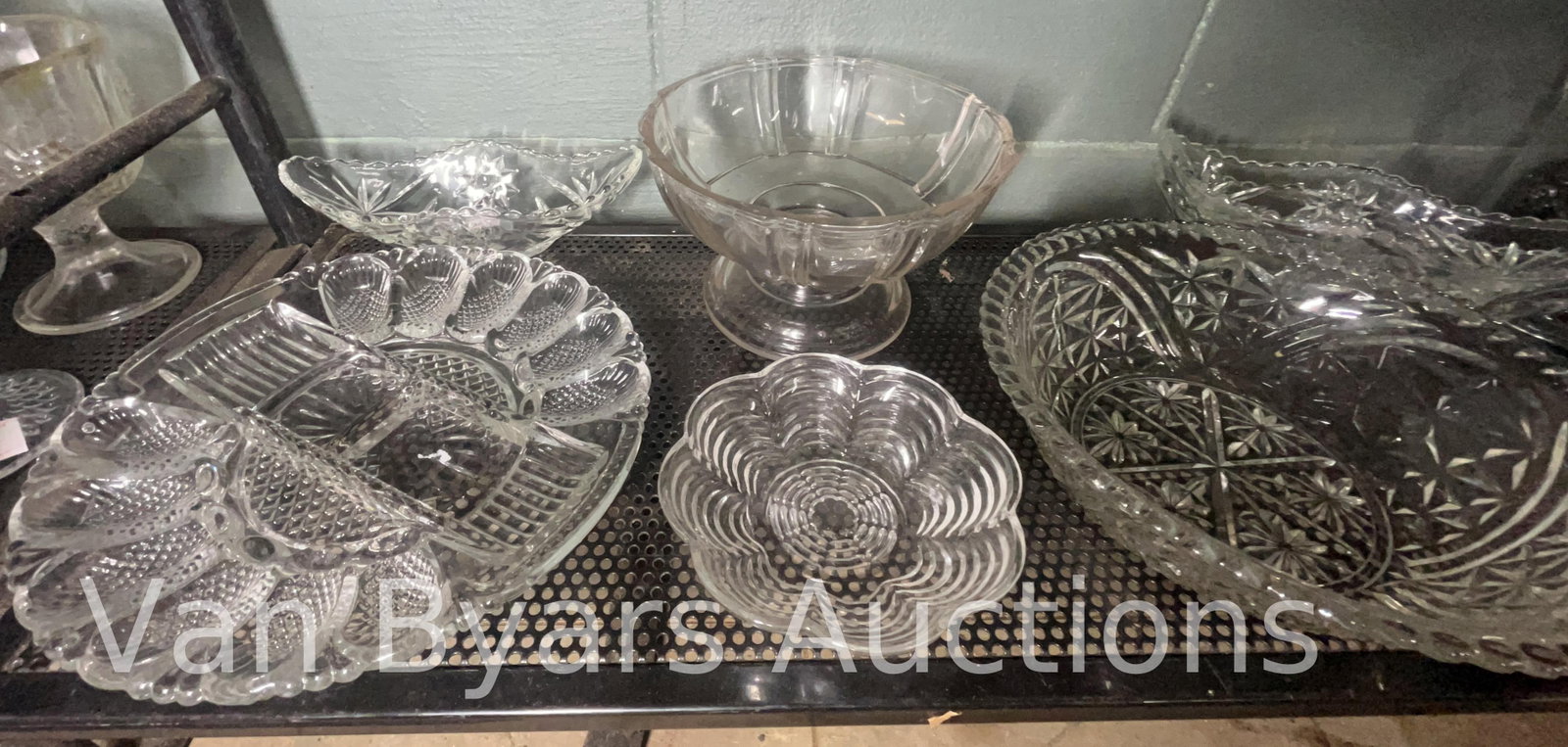 Assorted Glassware, Various Patterns, INV. 2076 - 2