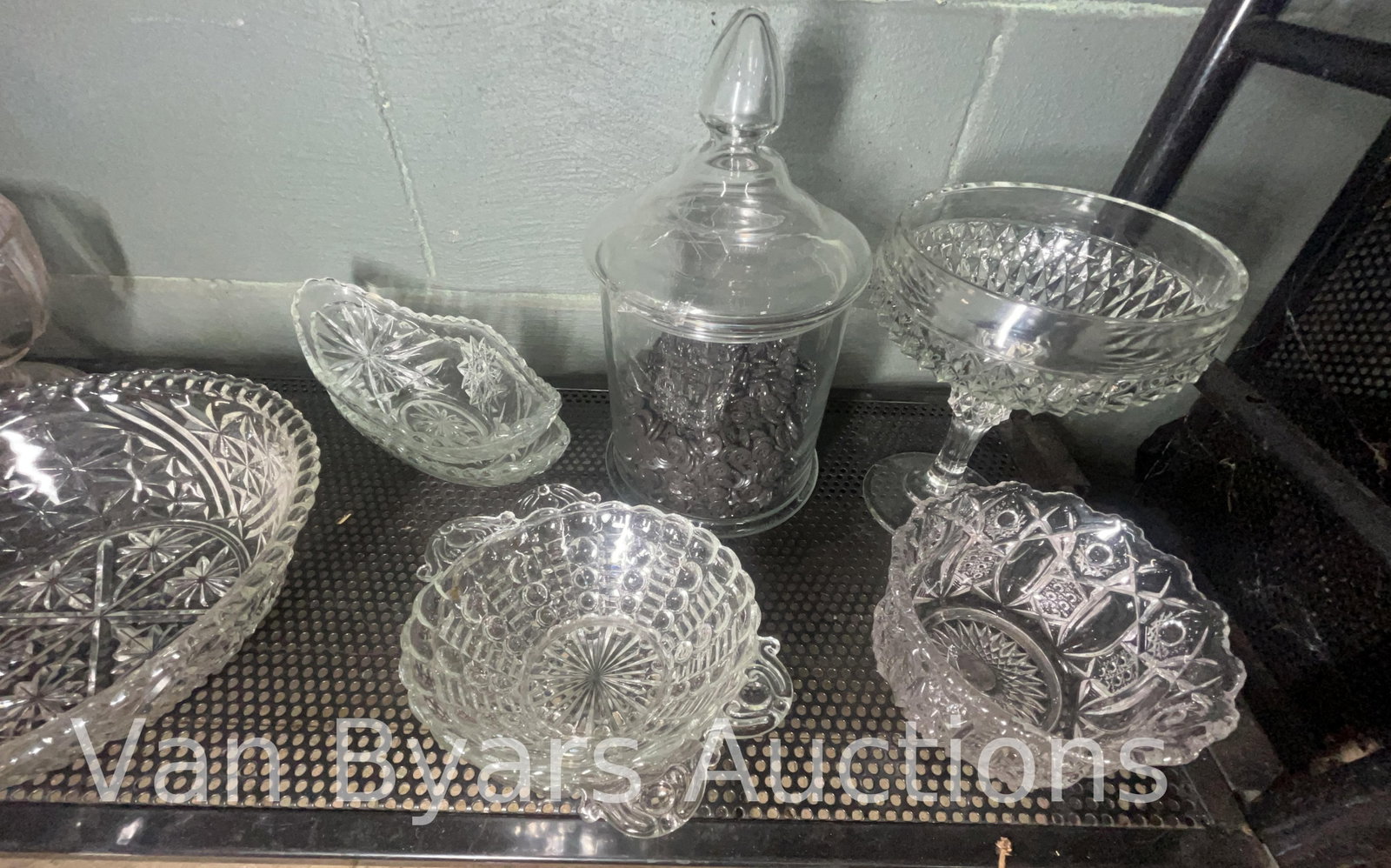 Assorted Glassware, Various Patterns, INV. 2076 - 4