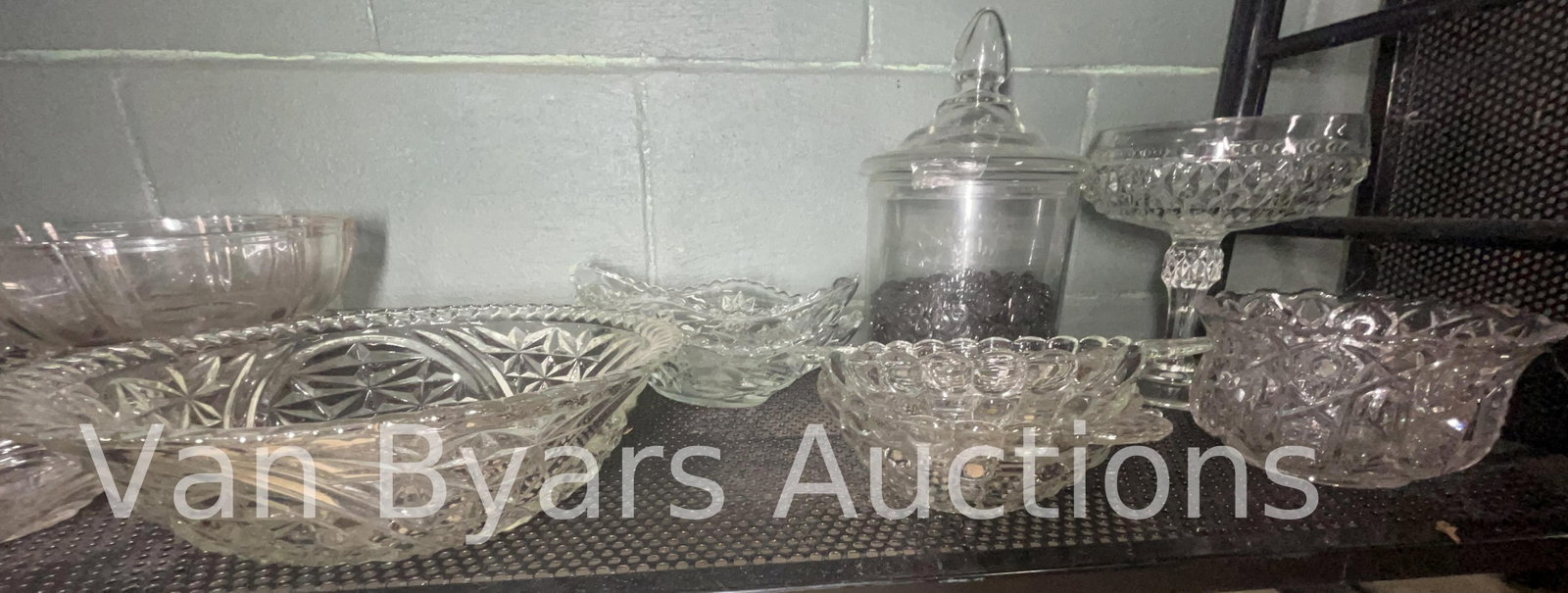 Assorted Glassware, Various Patterns, INV. 2076 - 5