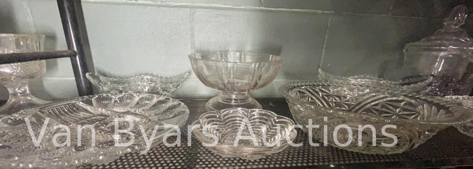 Assorted Glassware, Various Patterns, INV. 2076 - 6