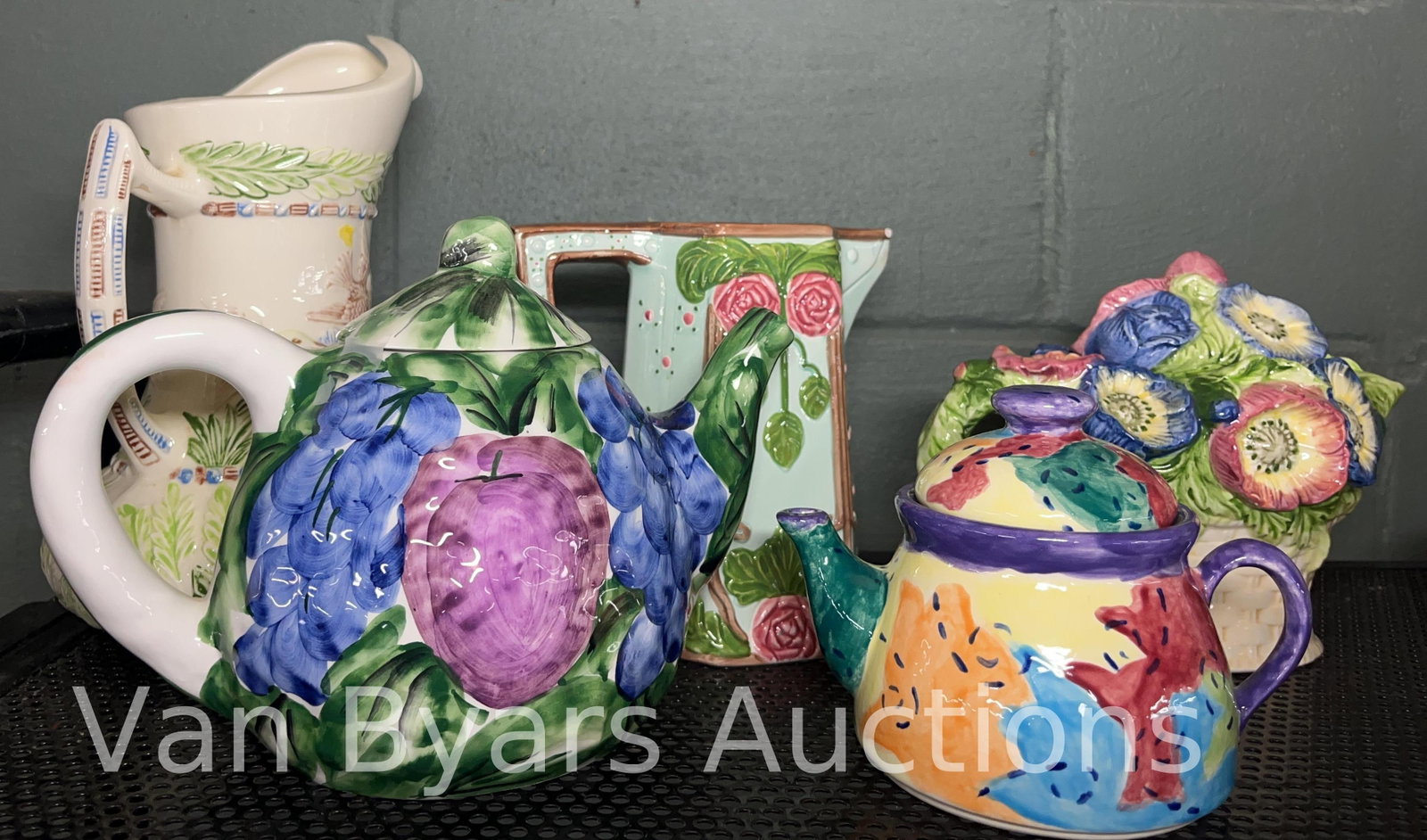 Pitchers, Tea Pots and more INV. 2068 - 2