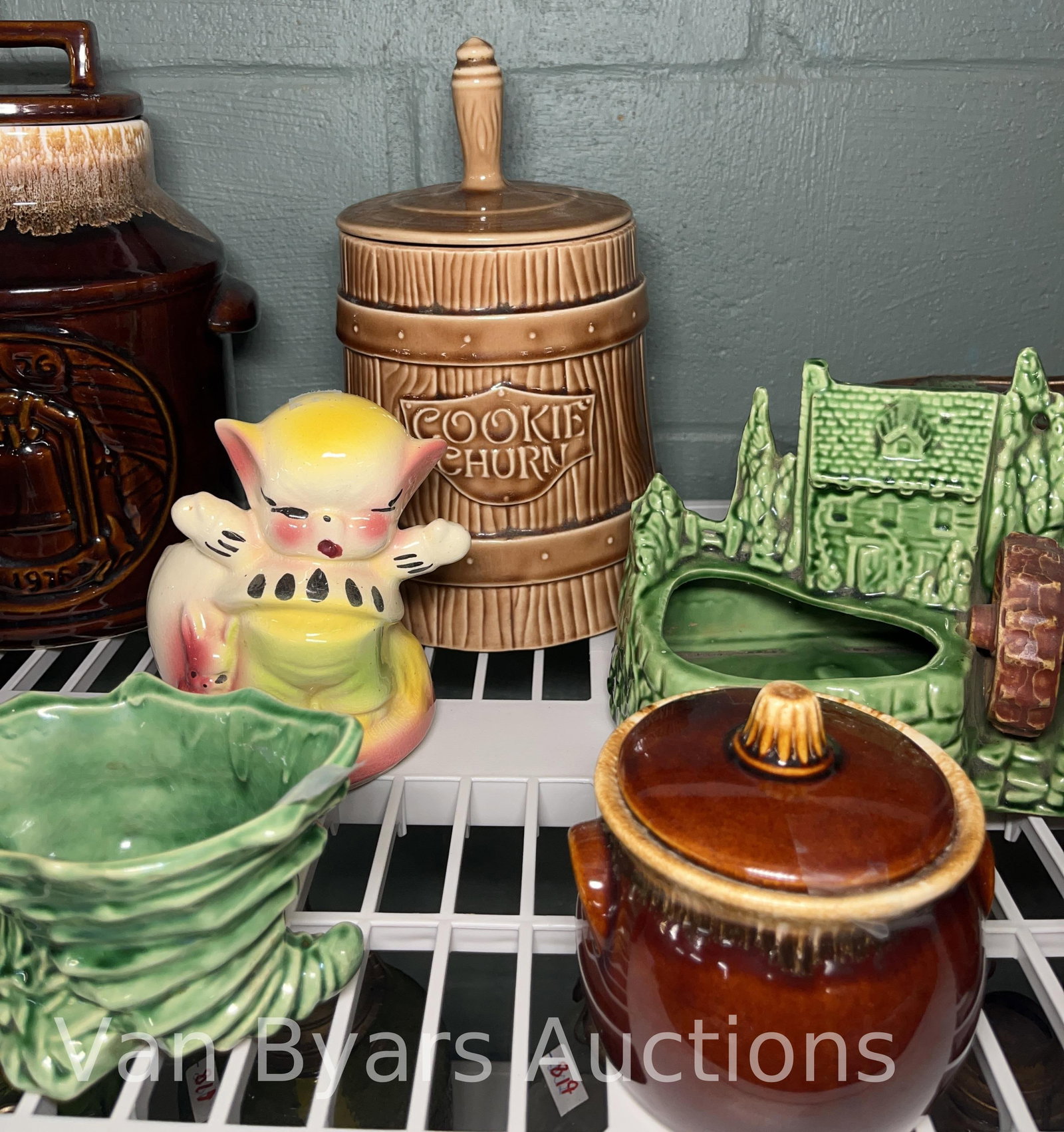 McCoy Pottery Cookie Jars, McCoy Pottery Planter, Shawnee Pottery Planter and more, INV. 2065 - 3