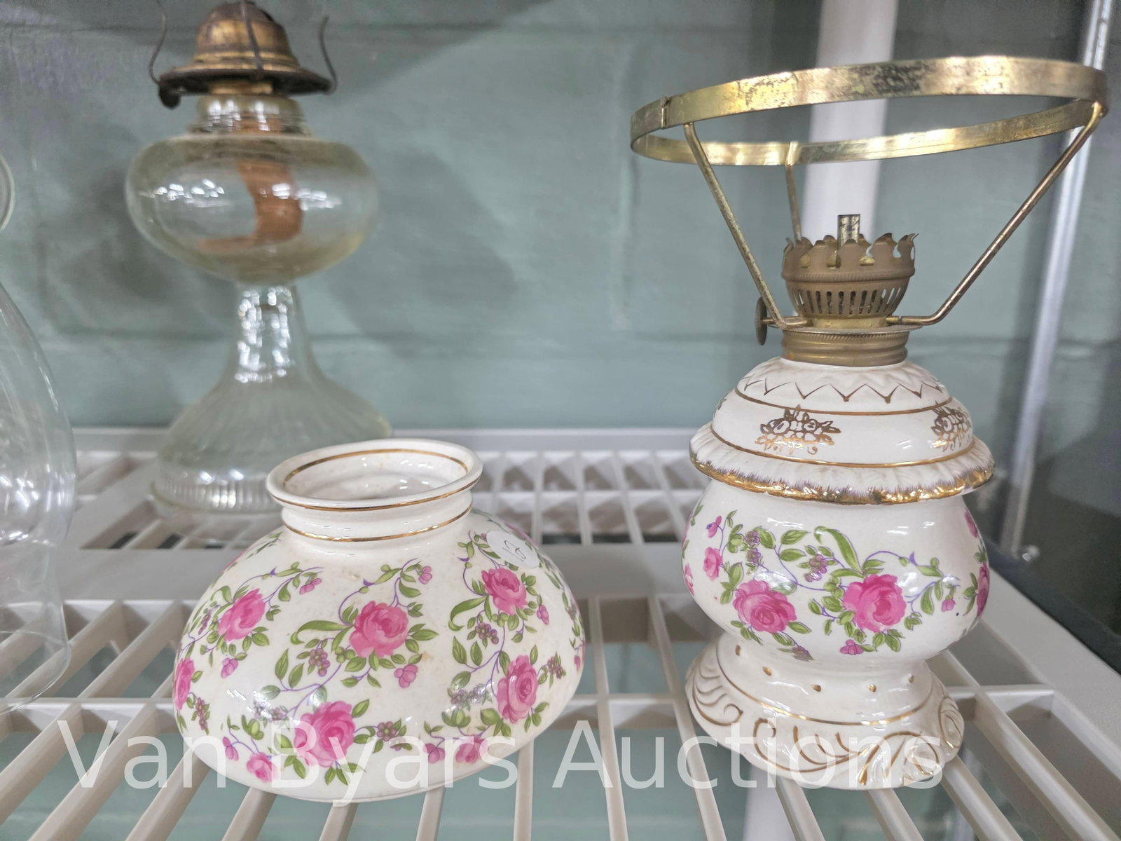 Oil Lamps and Shades, INV. 2333 - 2