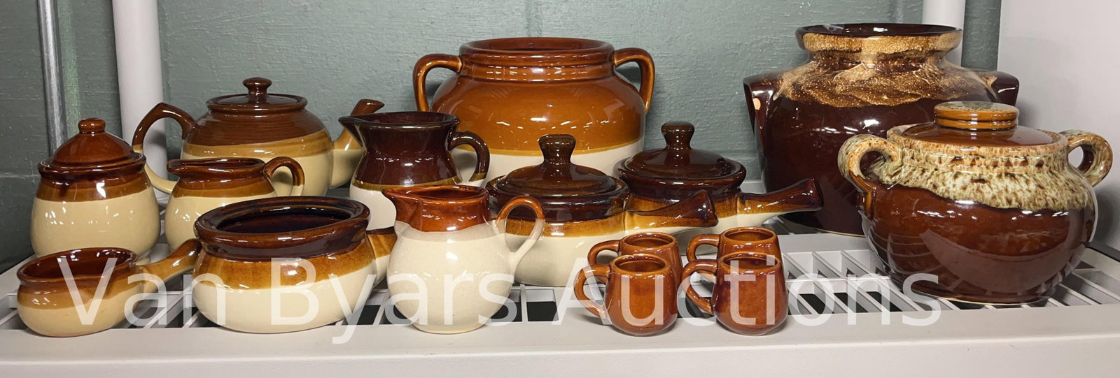 Brown Glaze Assortment, INV. 2061 (1 of 3)