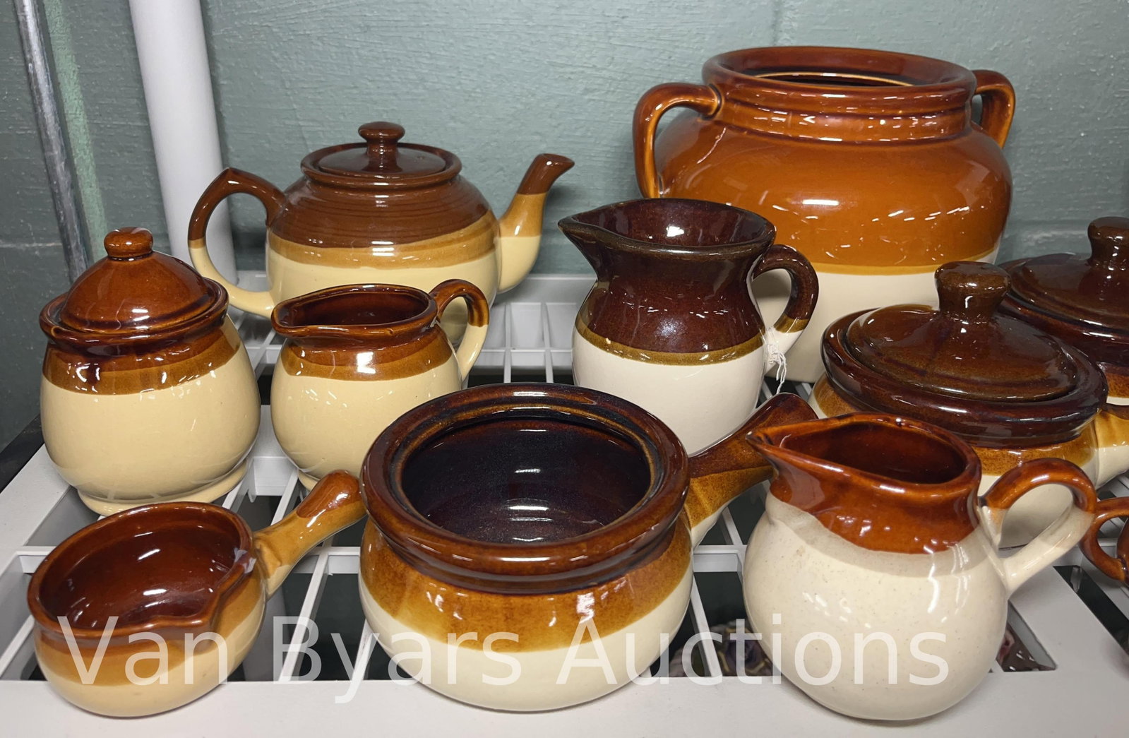 Brown Glaze Assortment, INV. 2061 - 2