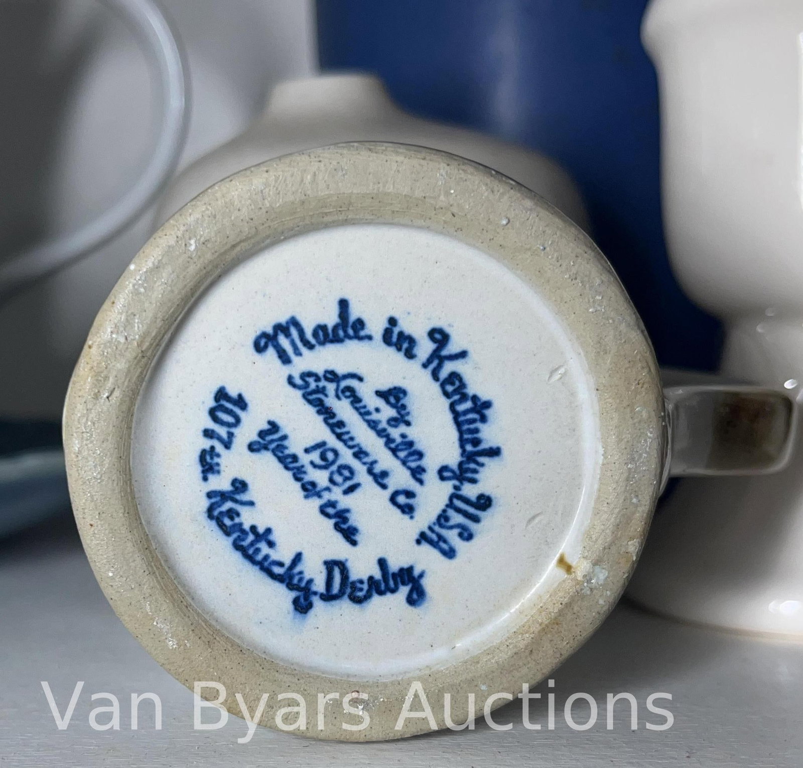 Blue and White Home Decor Items, INV. 2058 - 4
