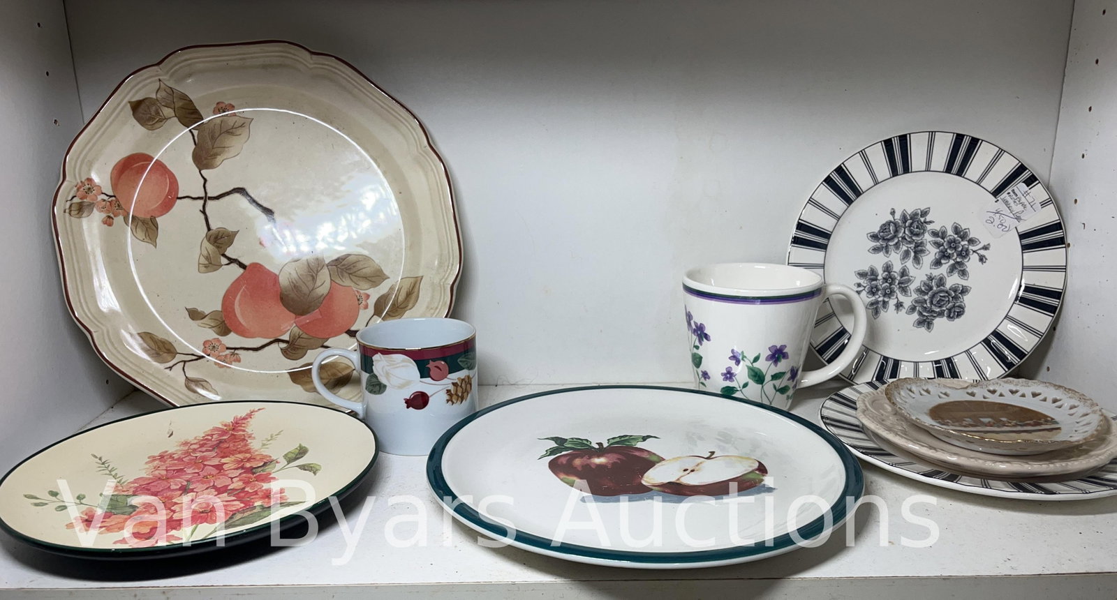 Assorted Plates and Mugs, INV. 2059 (1 of 3)
