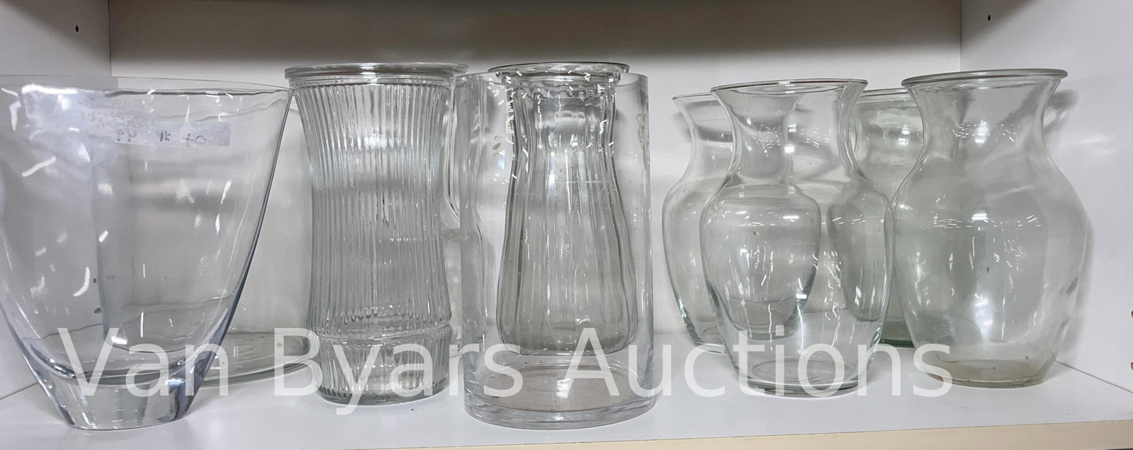 Assorted Vases, INV. 2044: Approx. height of tallest 8 5/8".