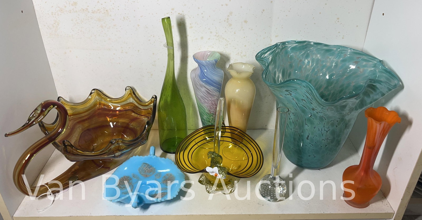 Assorted Art Glass, INV. 2047 - 2