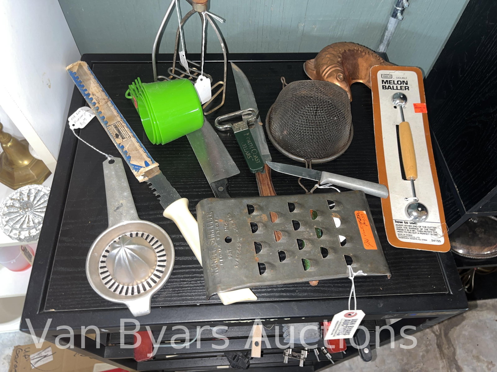 Misc. Kitchen Utensils and Knives, INV. 2228 (1 of 2)