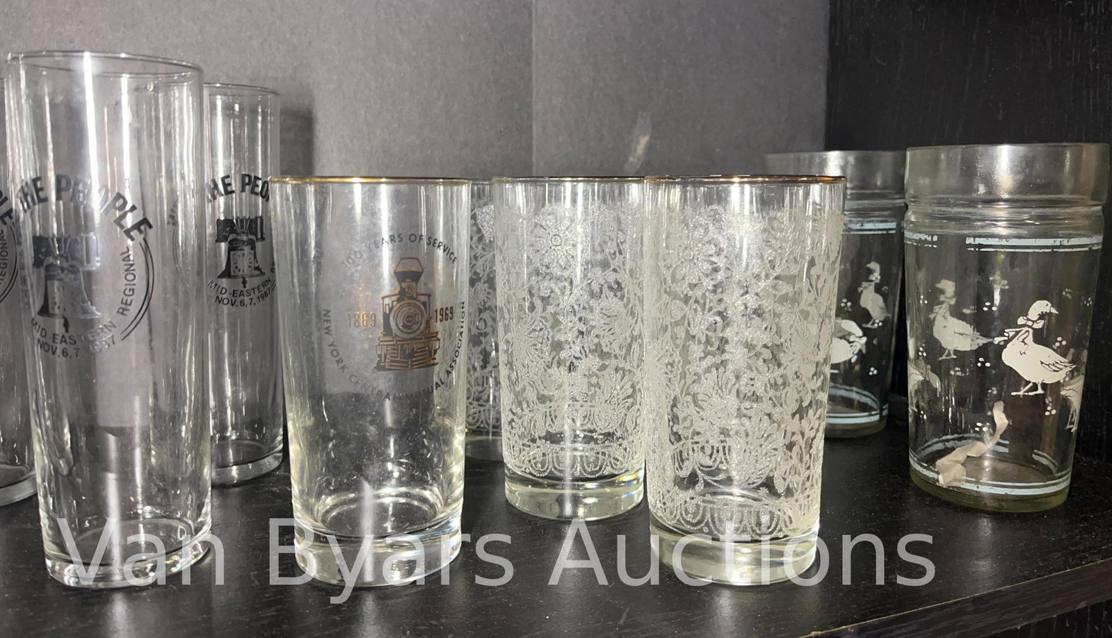 Assorted glassware, INV. 2031 - 3