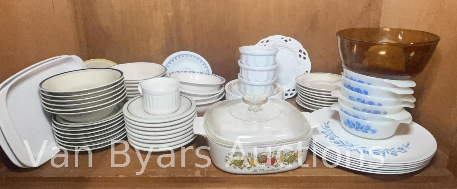 Misc. Servingware, Corningware, Various Patterns, INV. 2098 (1 of 3)
