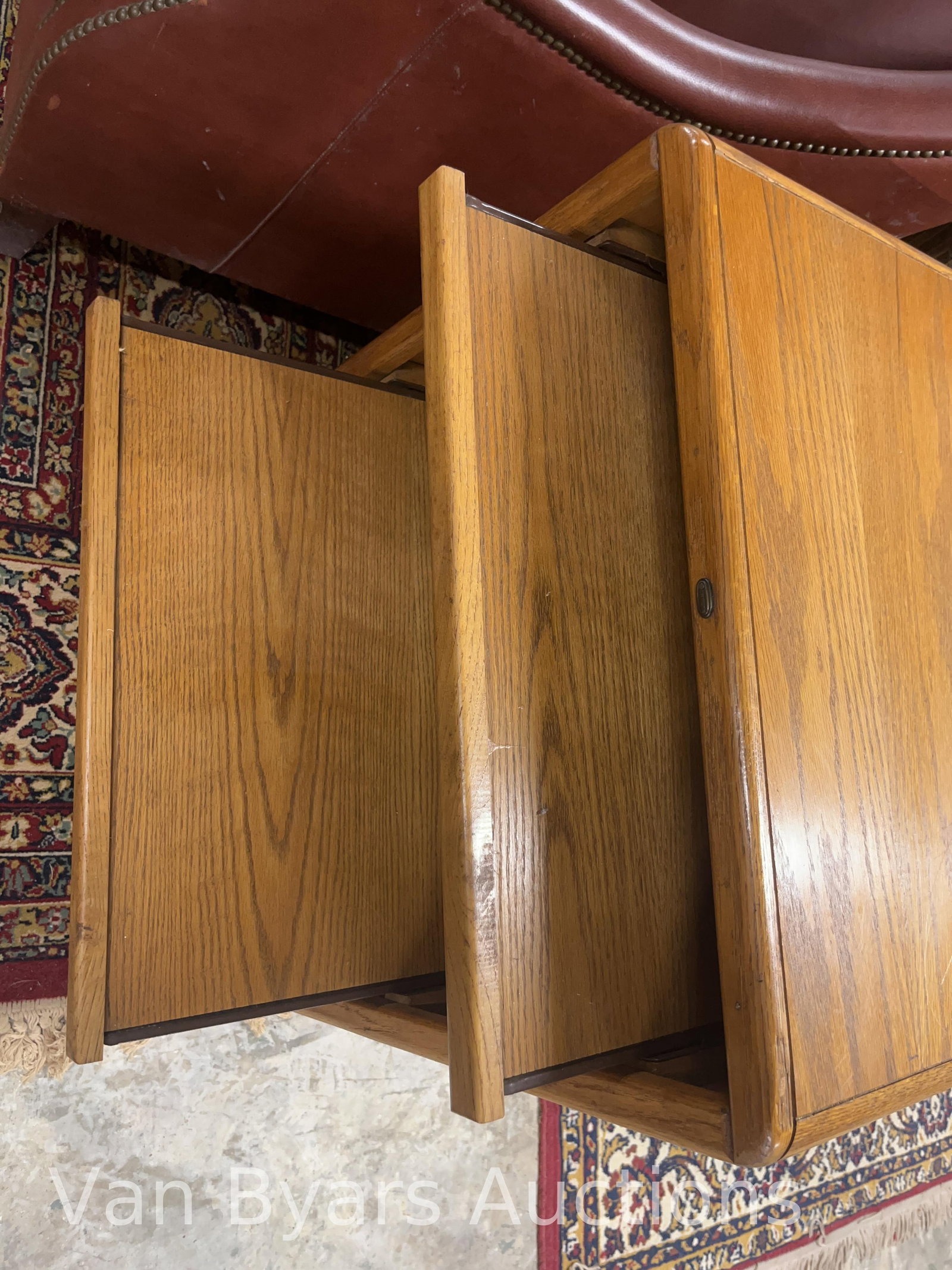 Entertainment Center with Rollout Shelves, INV. 4017 - 3
