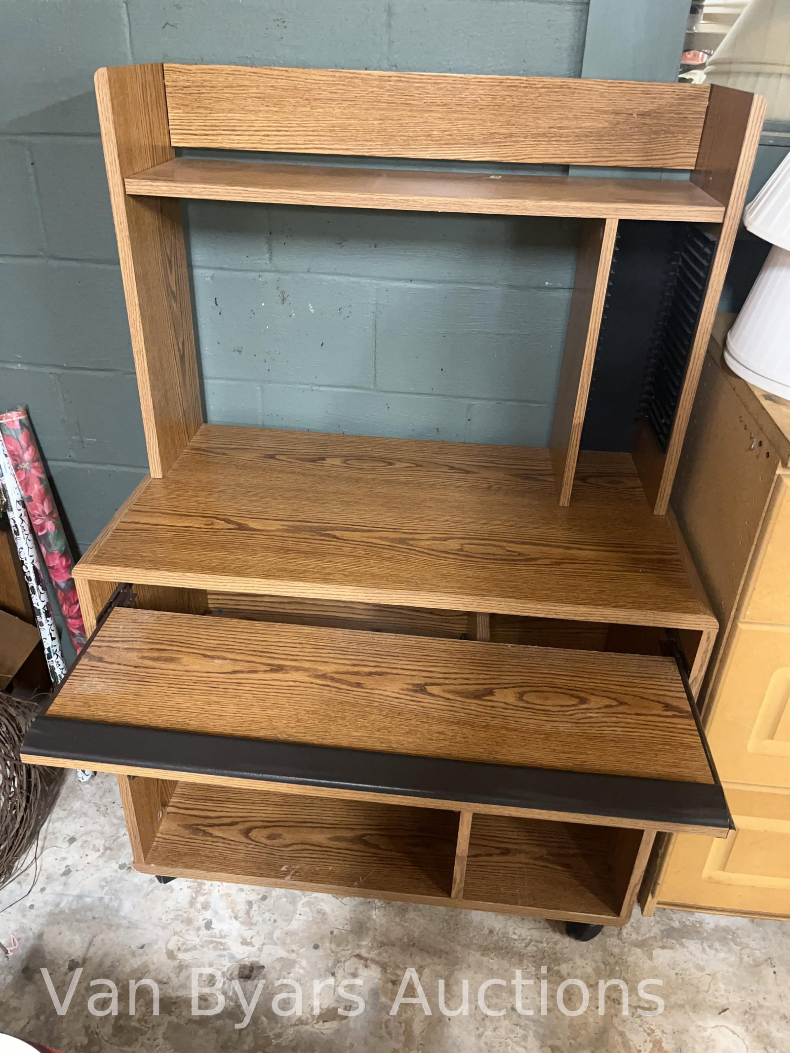 Office Desk, INV. 4039: Approx. 54 x 36 x 20 inches.