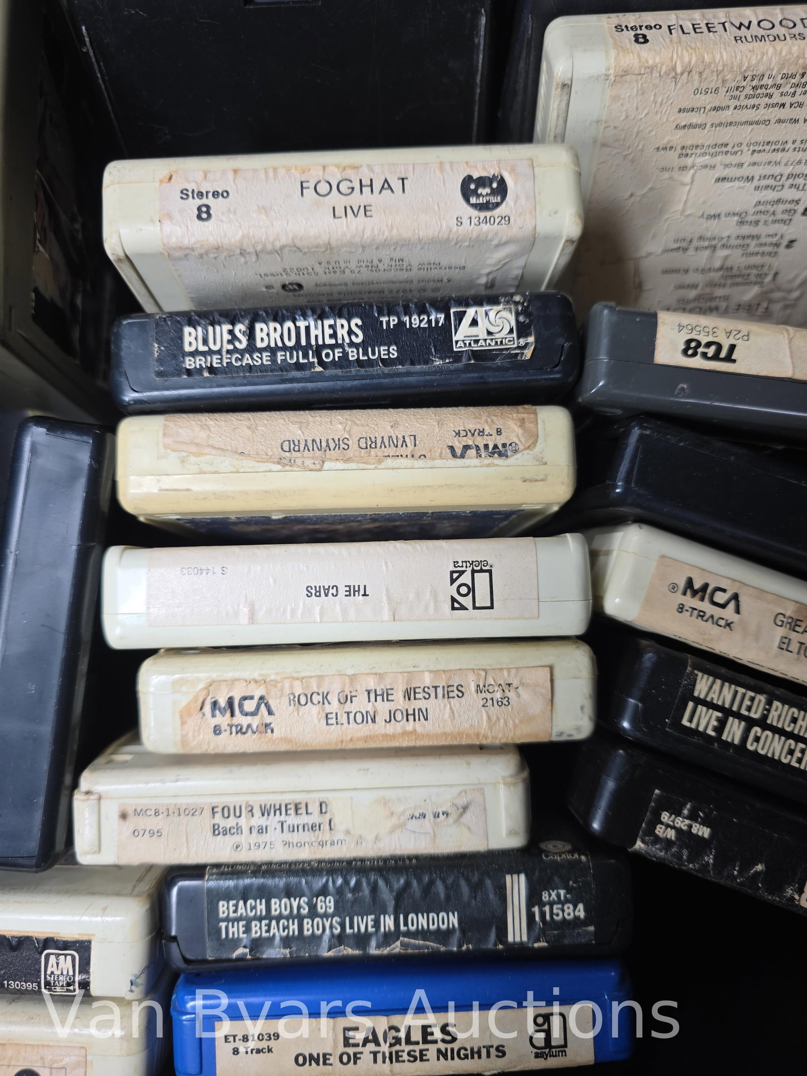 8-Tracks and Polaroid Sun 600 Camera, INV. 2200 - 2