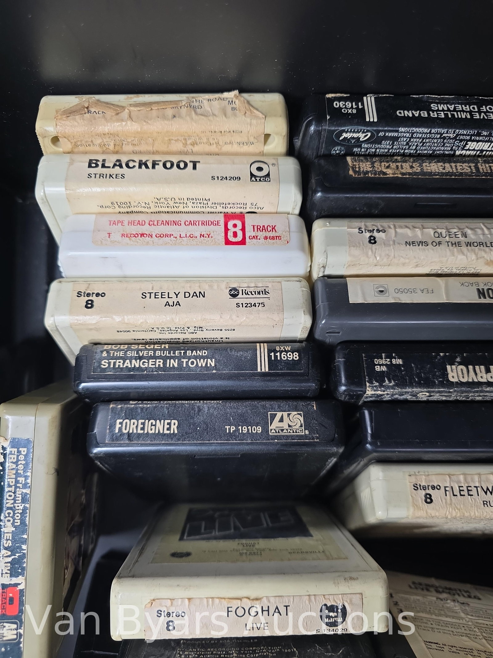 8-Tracks and Polaroid Sun 600 Camera, INV. 2200 - 3