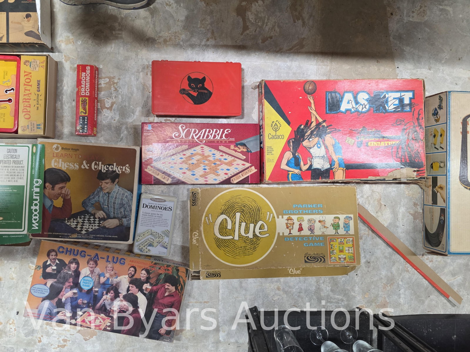 Vintage Board Games and Slot Cars, INV. 2195: Vintage Board Games and Slot Cars, INV. 2195