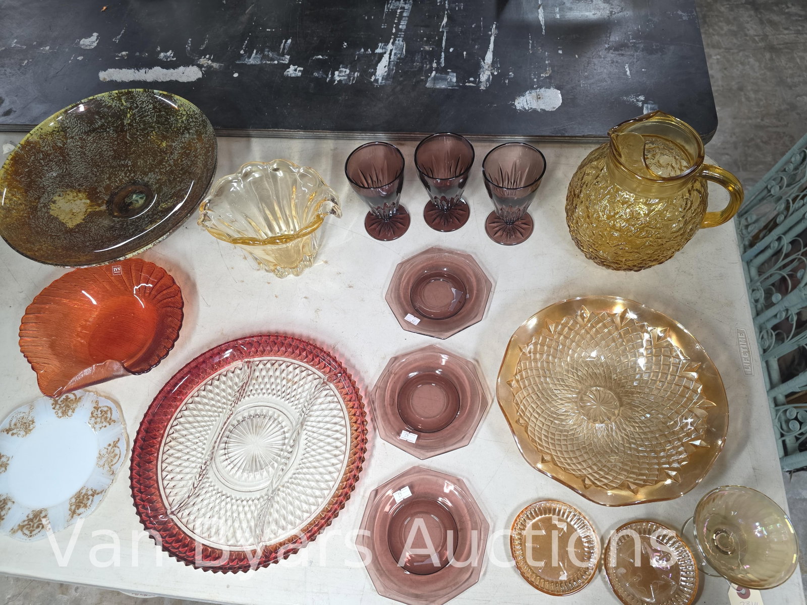 Assorted Colored Glass, INV. 2314: Assorted Colored Glass, INV. 2314
