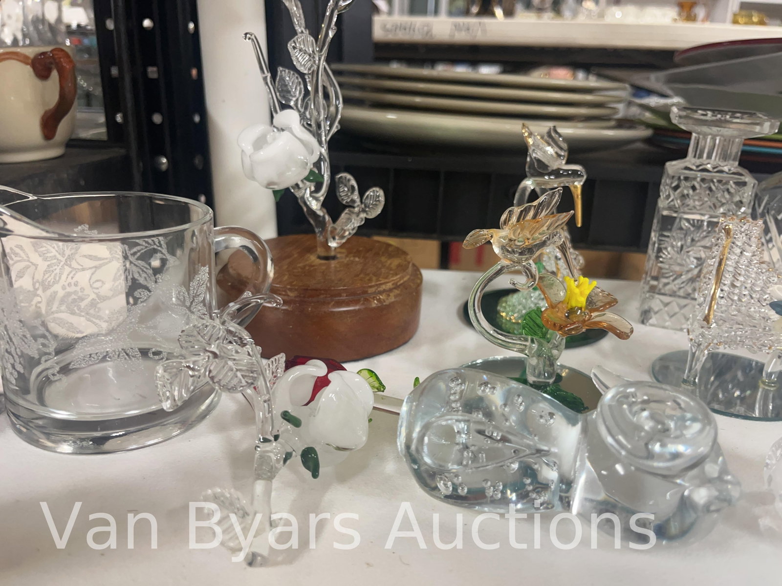Assorted small glass items, INV. 2123 - 3