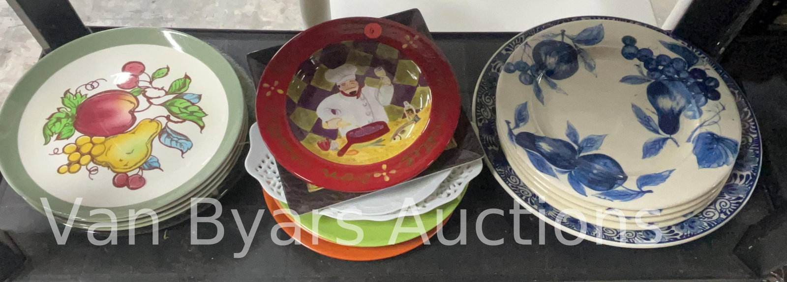 Assorted plates, INV. 2126: Assorted plates, INV. 2126