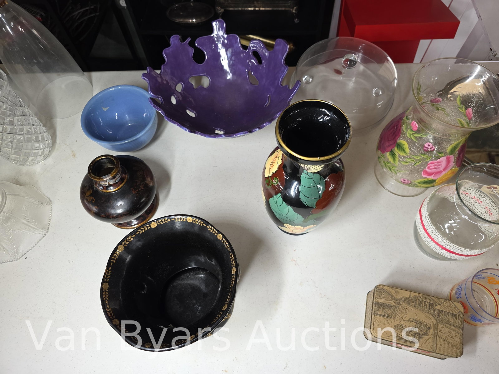 Misc. Vintage. Globes, Pottery, advertising and more, INV. 2328 - 4